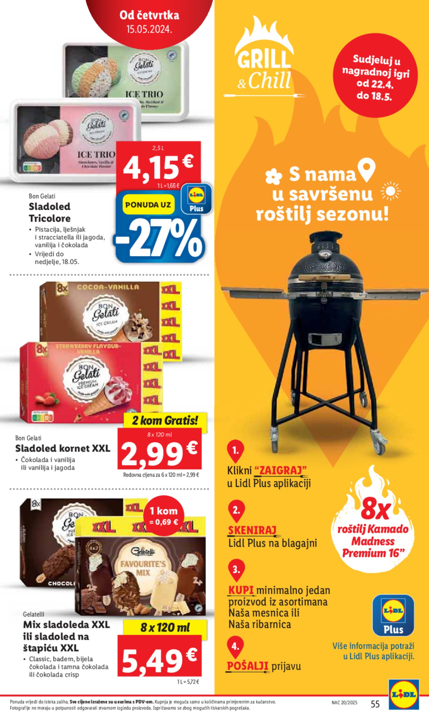Lidl Super ponuda od Ponedjeljka 12.05.-18.05.2025.