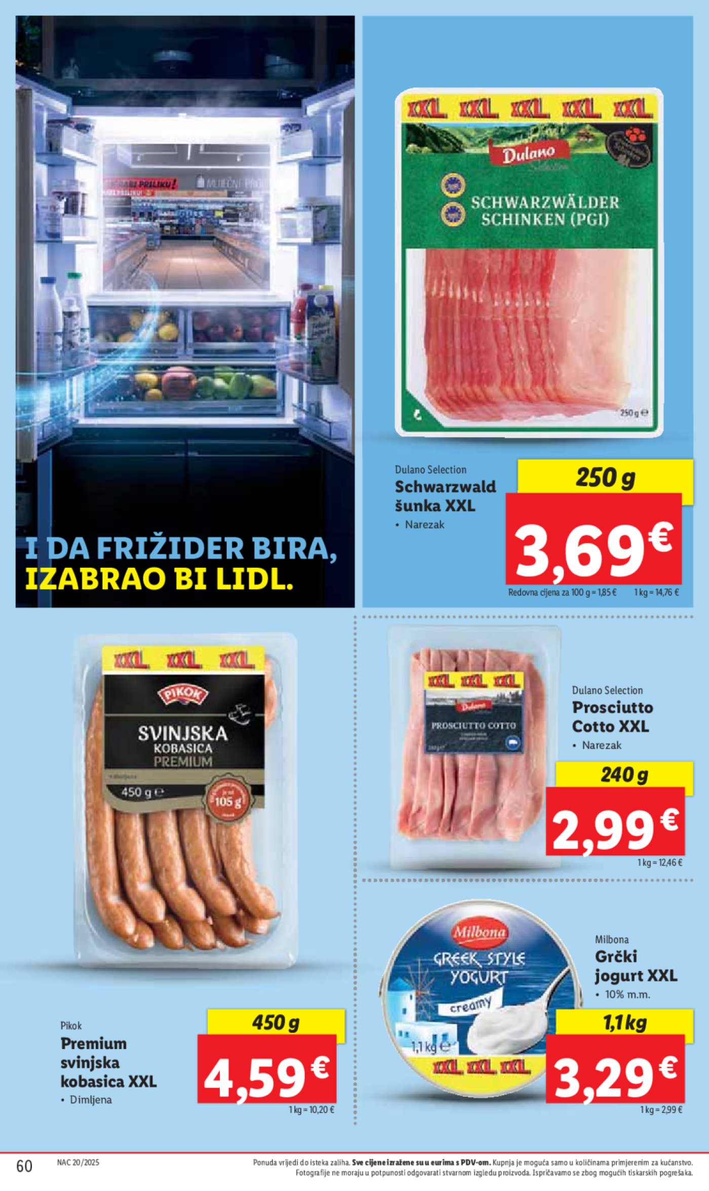 Lidl Super ponuda od Ponedjeljka 12.05.-18.05.2025.