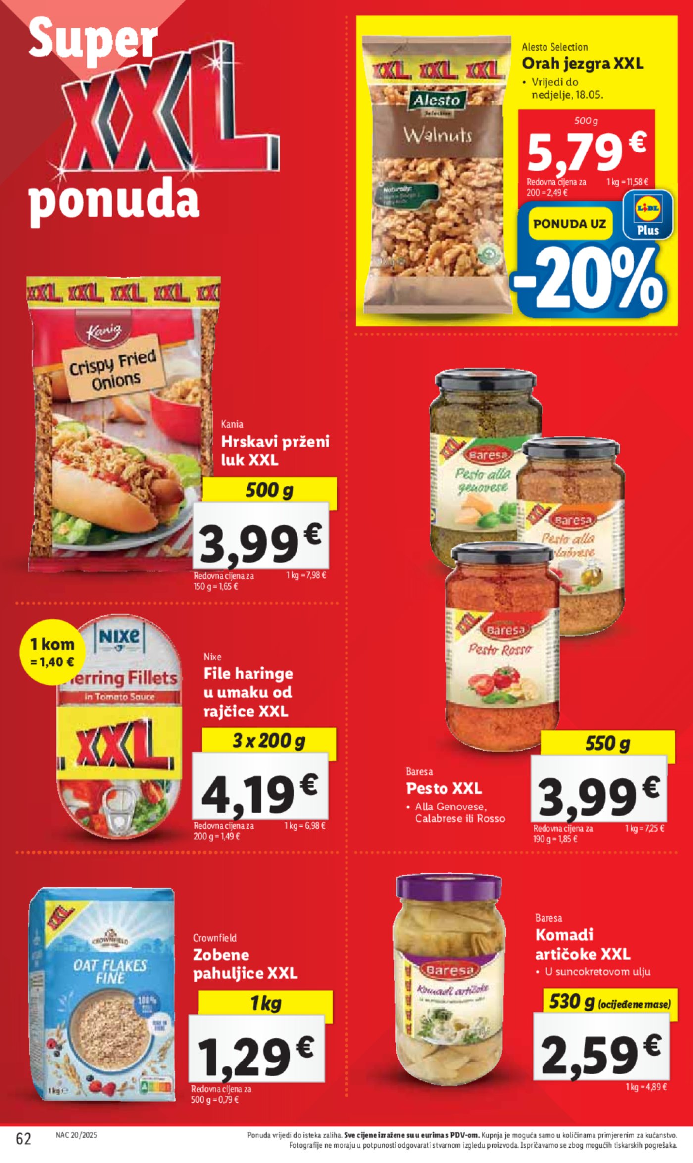 Lidl Super ponuda od Ponedjeljka 12.05.-18.05.2025.