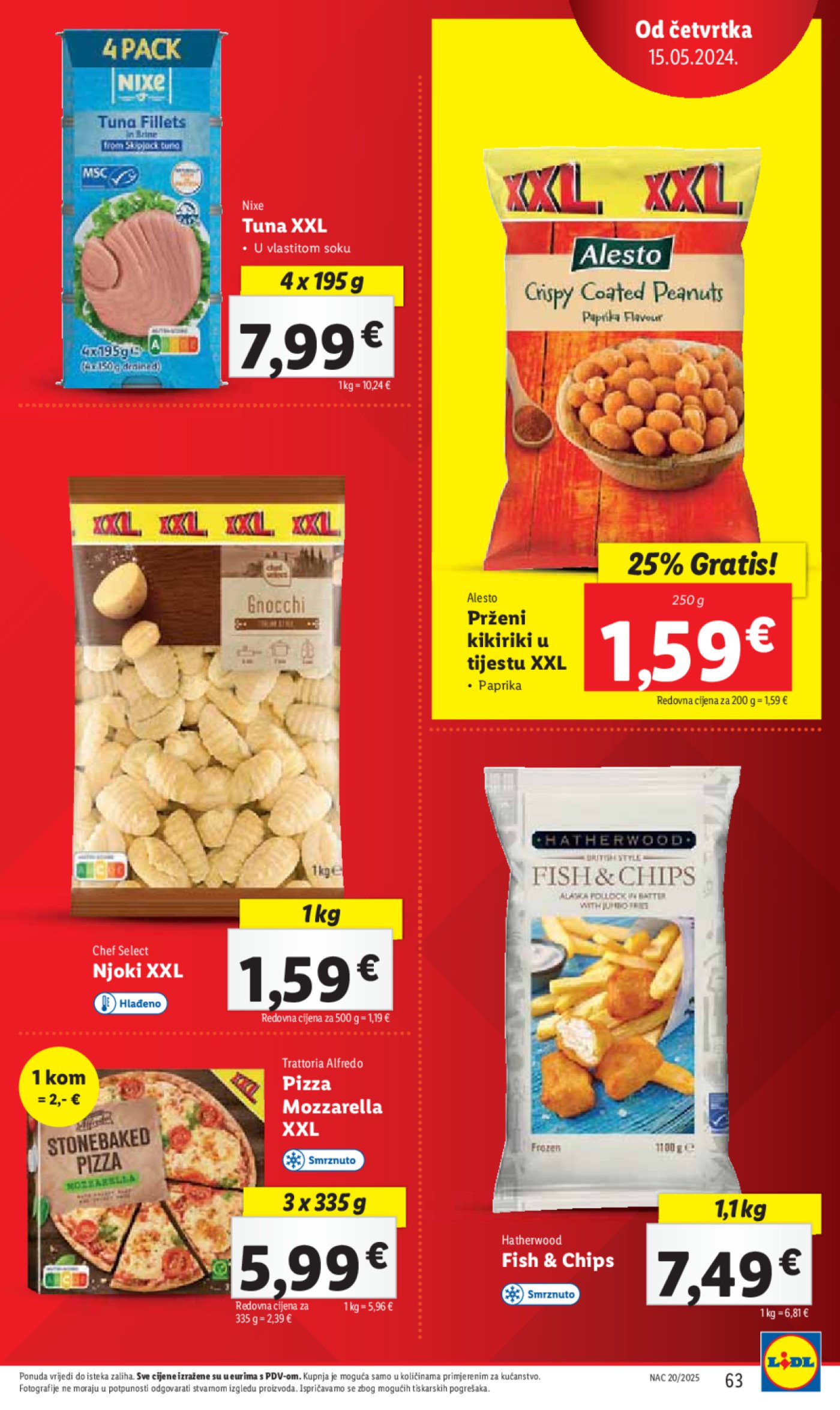Lidl Super ponuda od Ponedjeljka 12.05.-18.05.2025.