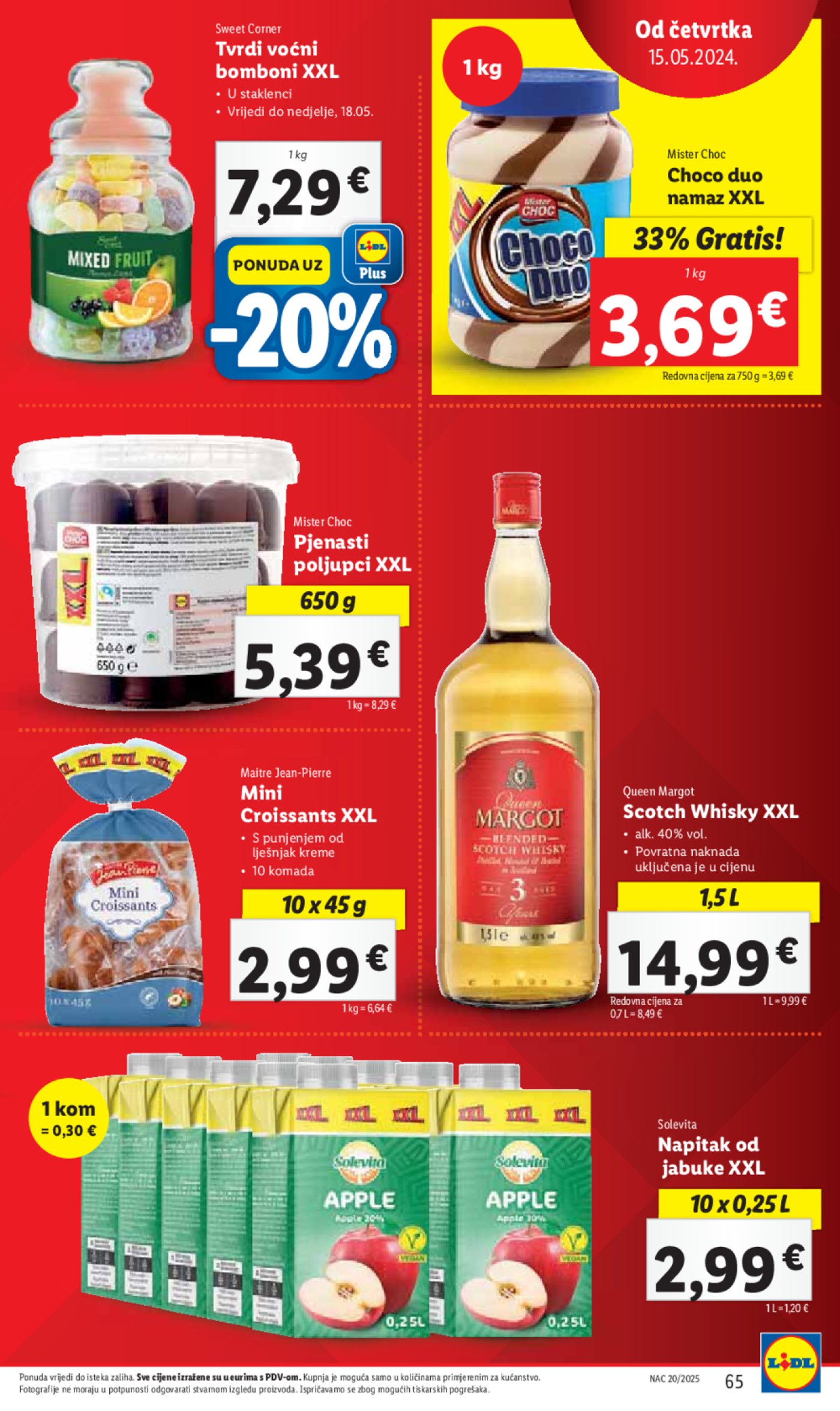 Lidl Super ponuda od Ponedjeljka 12.05.-18.05.2025.