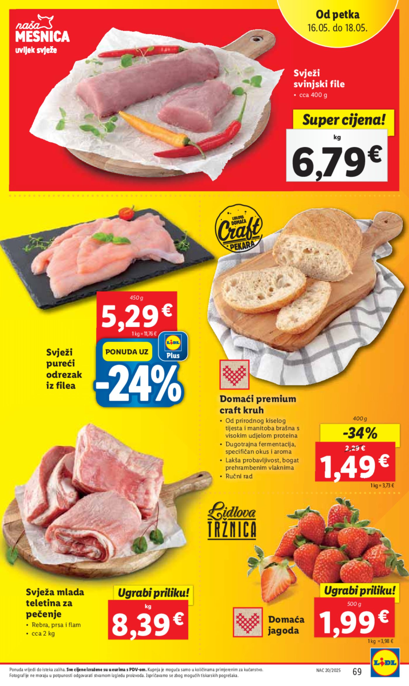Lidl Super ponuda od Ponedjeljka 12.05.-18.05.2025.
