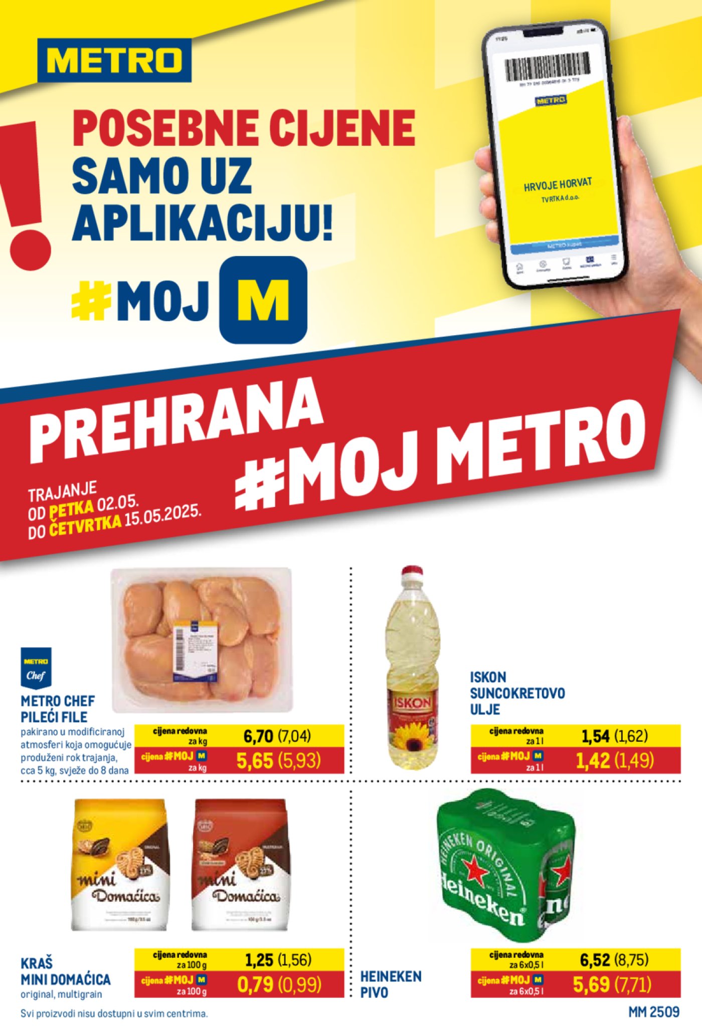 Metro katalog Prehrana akcija 02.05.-15.05.2025.