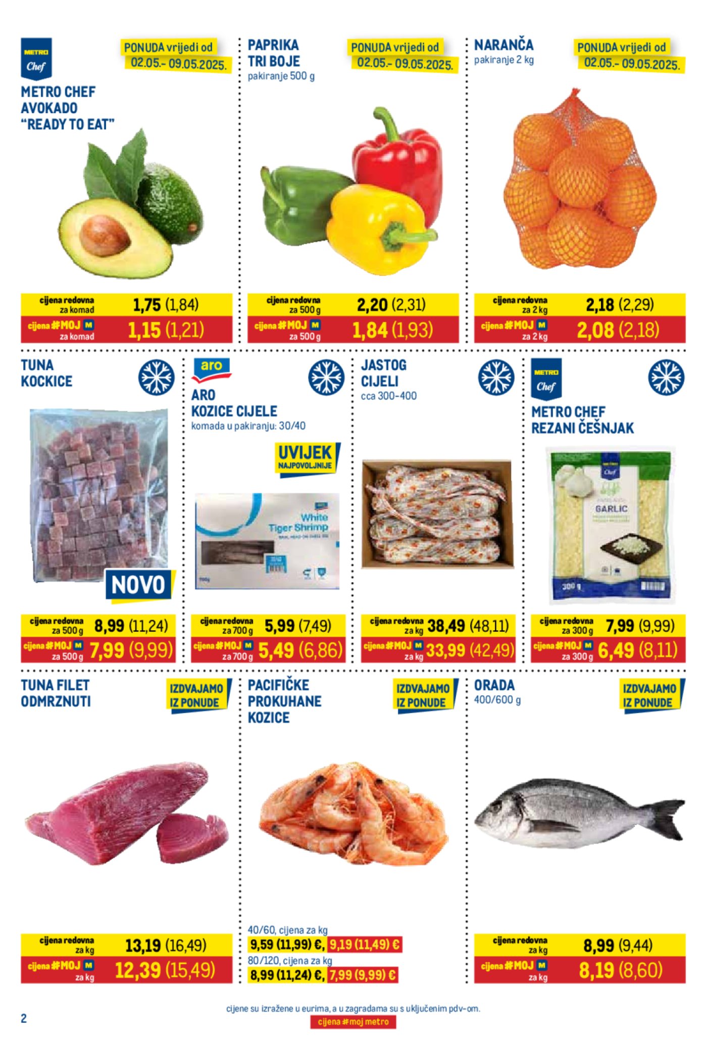 Metro katalog Prehrana akcija 02.05.-15.05.2025.