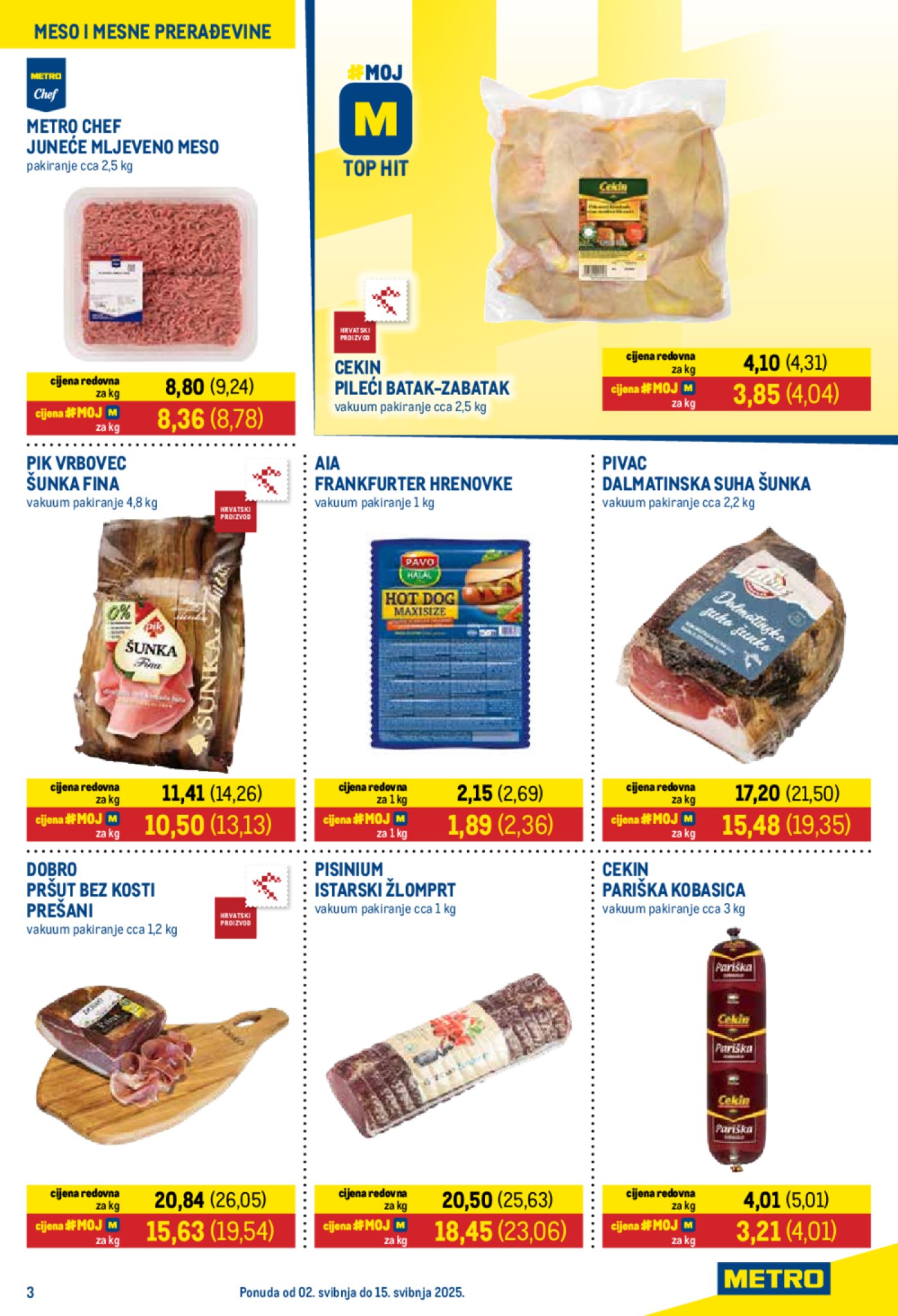 Metro katalog Prehrana akcija 02.05.-15.05.2025.