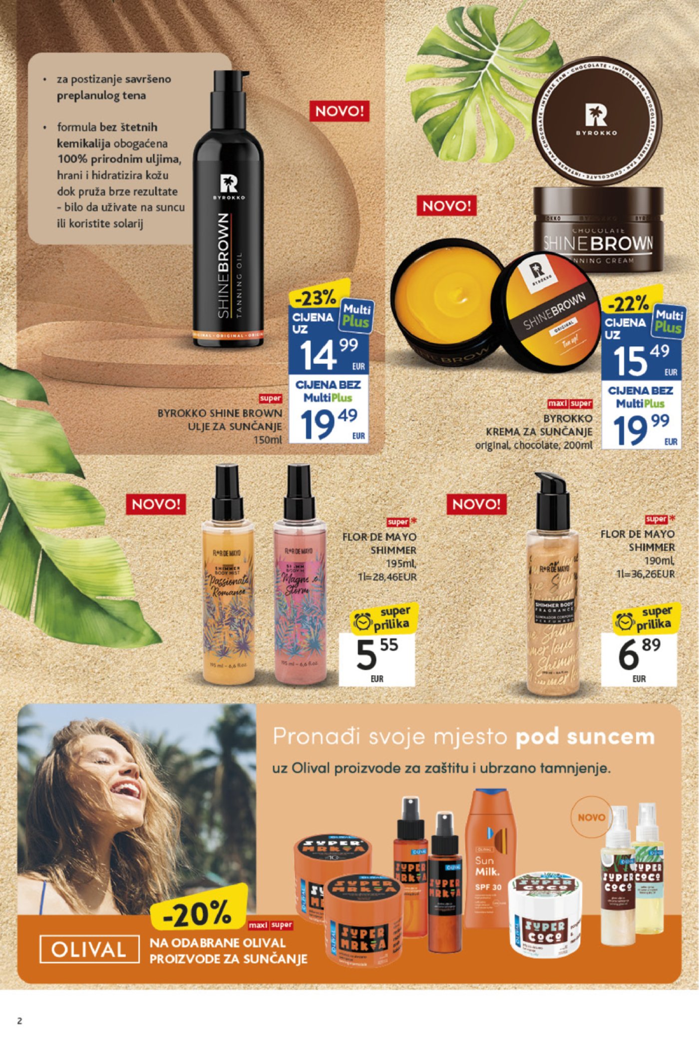 Konzum katalog Akcija Ljepota i njega 12.05.-25.05.2025.