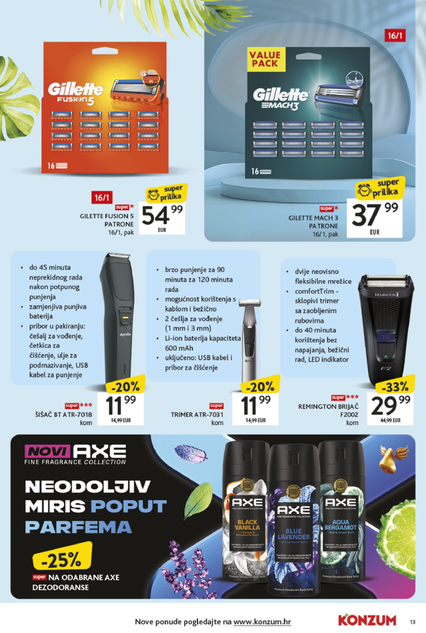 Konzum katalog Akcija Ljepota i njega 12.05.-25.05.2025.