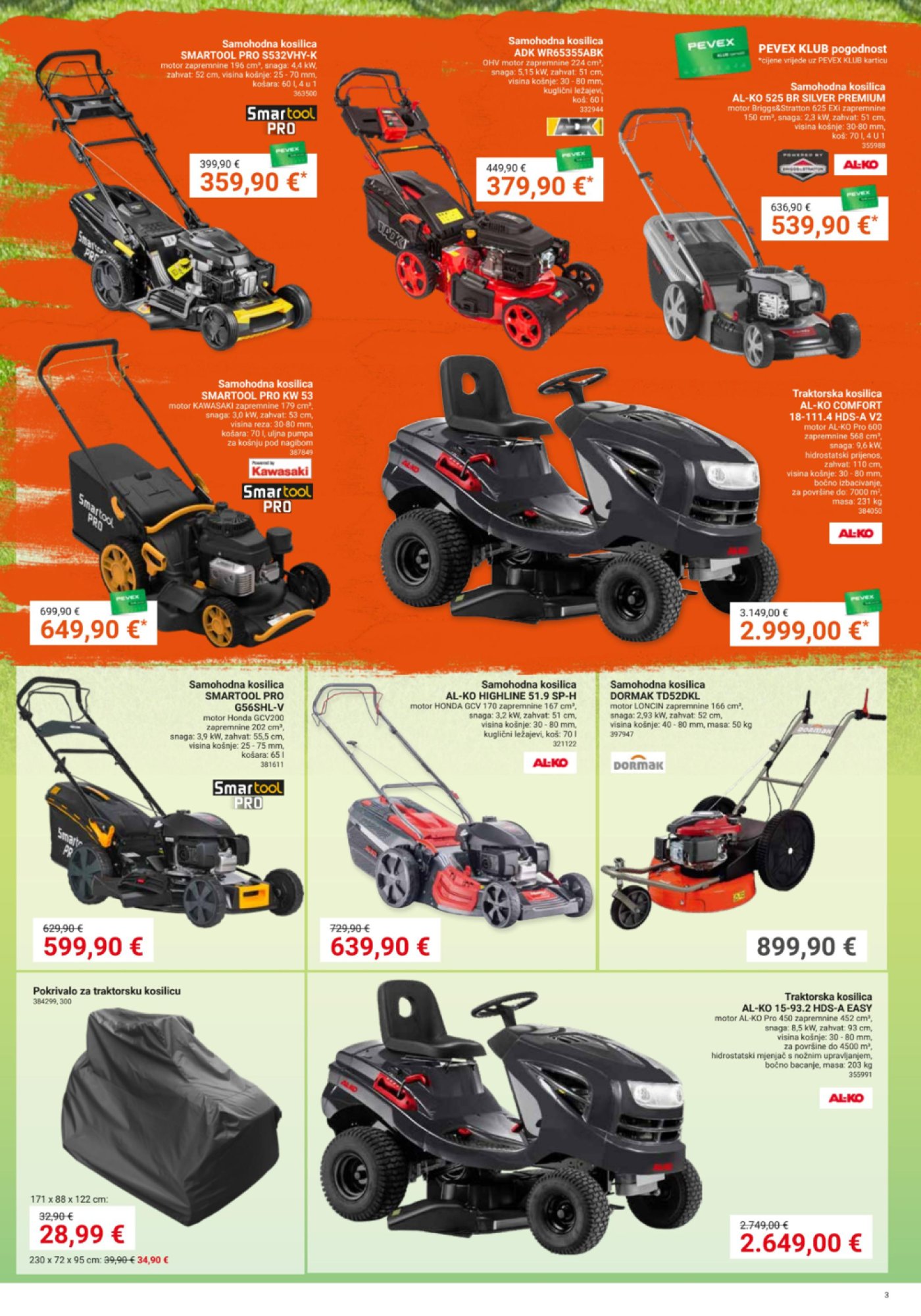 Pevex katalog Akcija Strojevi i alati 08.05.-08.06.2025.