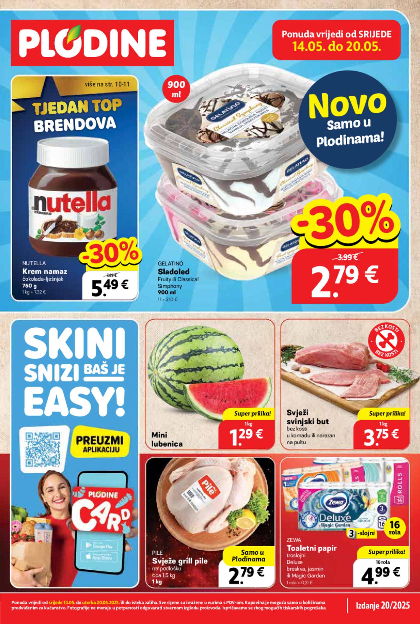 Plodine katalog Akcija 14.05.-20.05.2025.