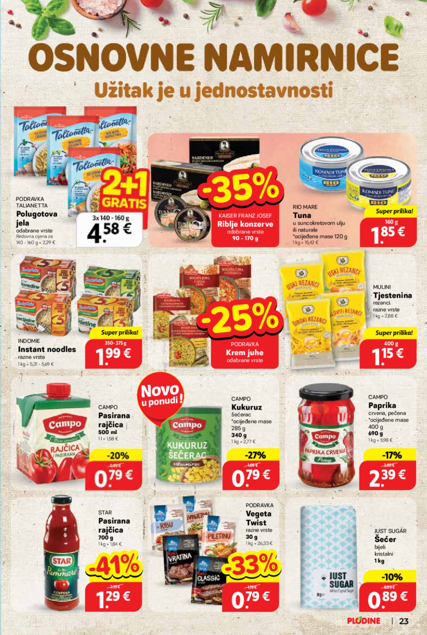 Plodine katalog Akcija 14.05.-20.05.2025.