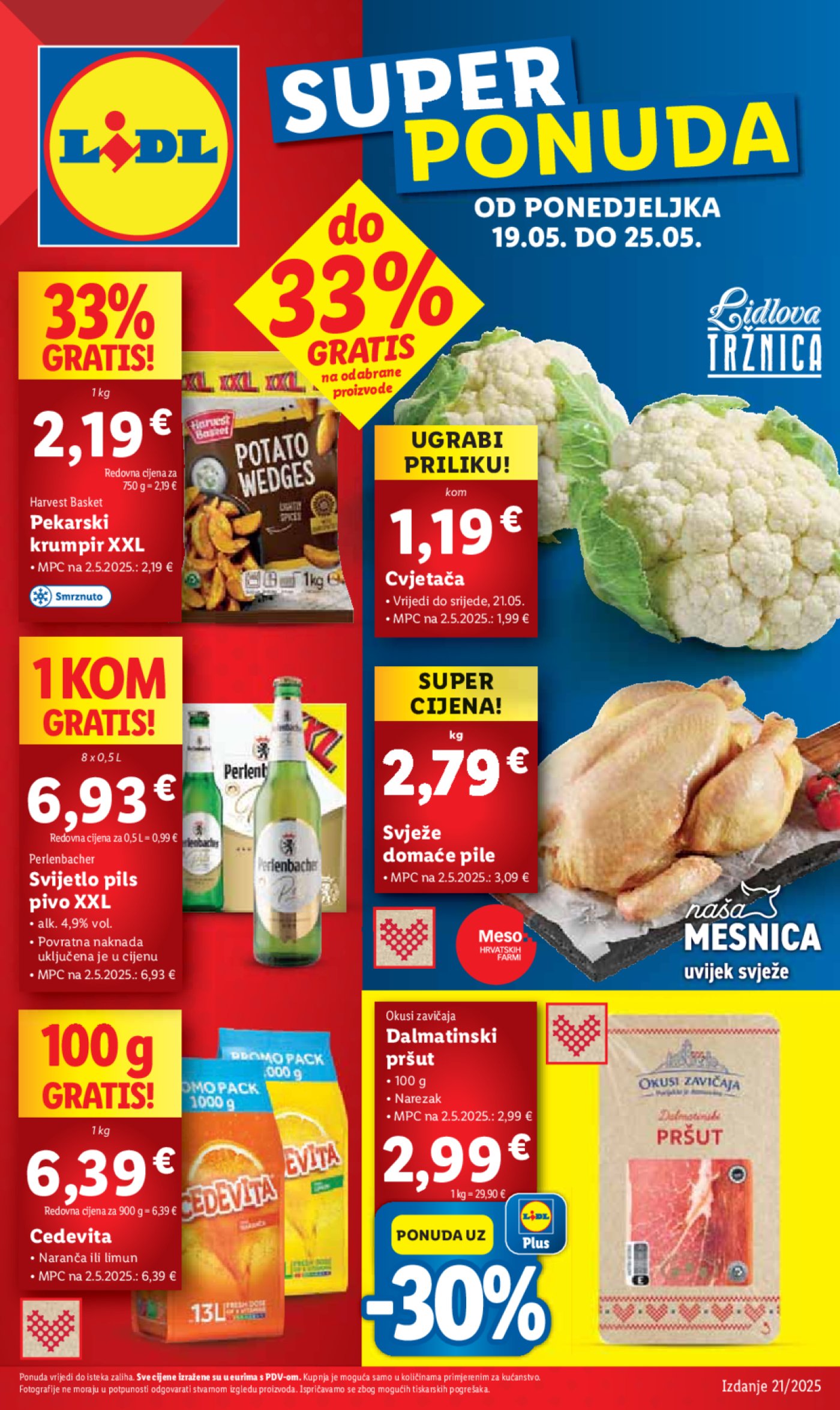 Lidl katalog Super ponuda od ponedjeljka 19.05.-25.05.2025.