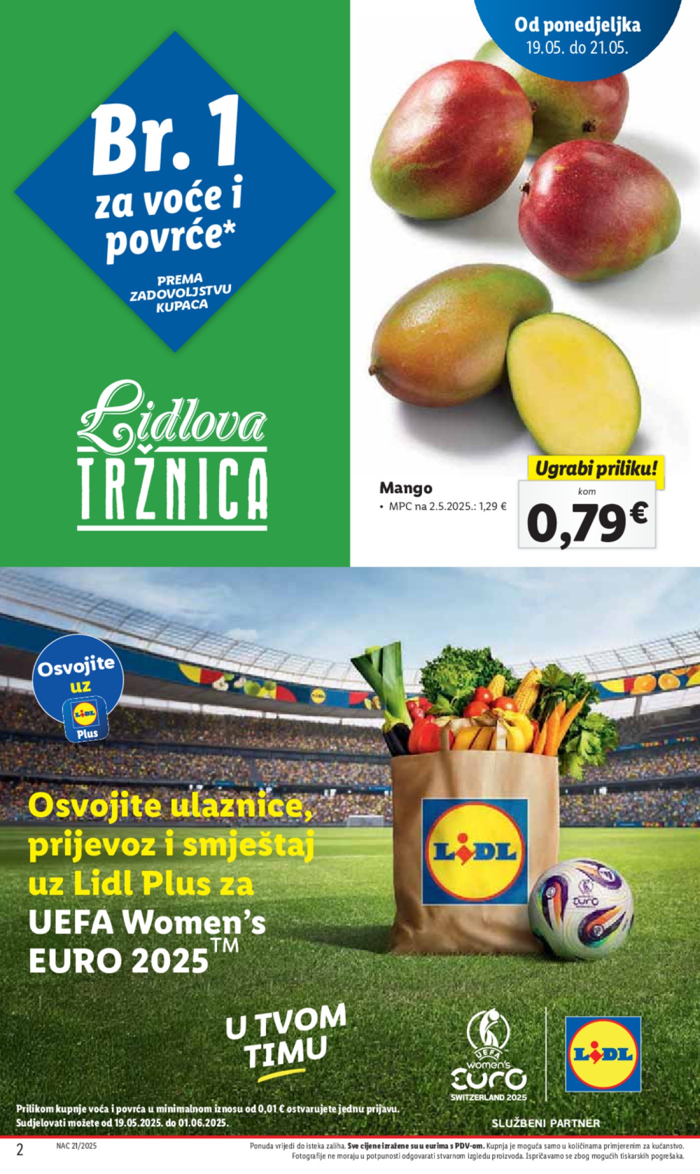 Lidl katalog Super ponuda od ponedjeljka 19.05.-25.05.2025.