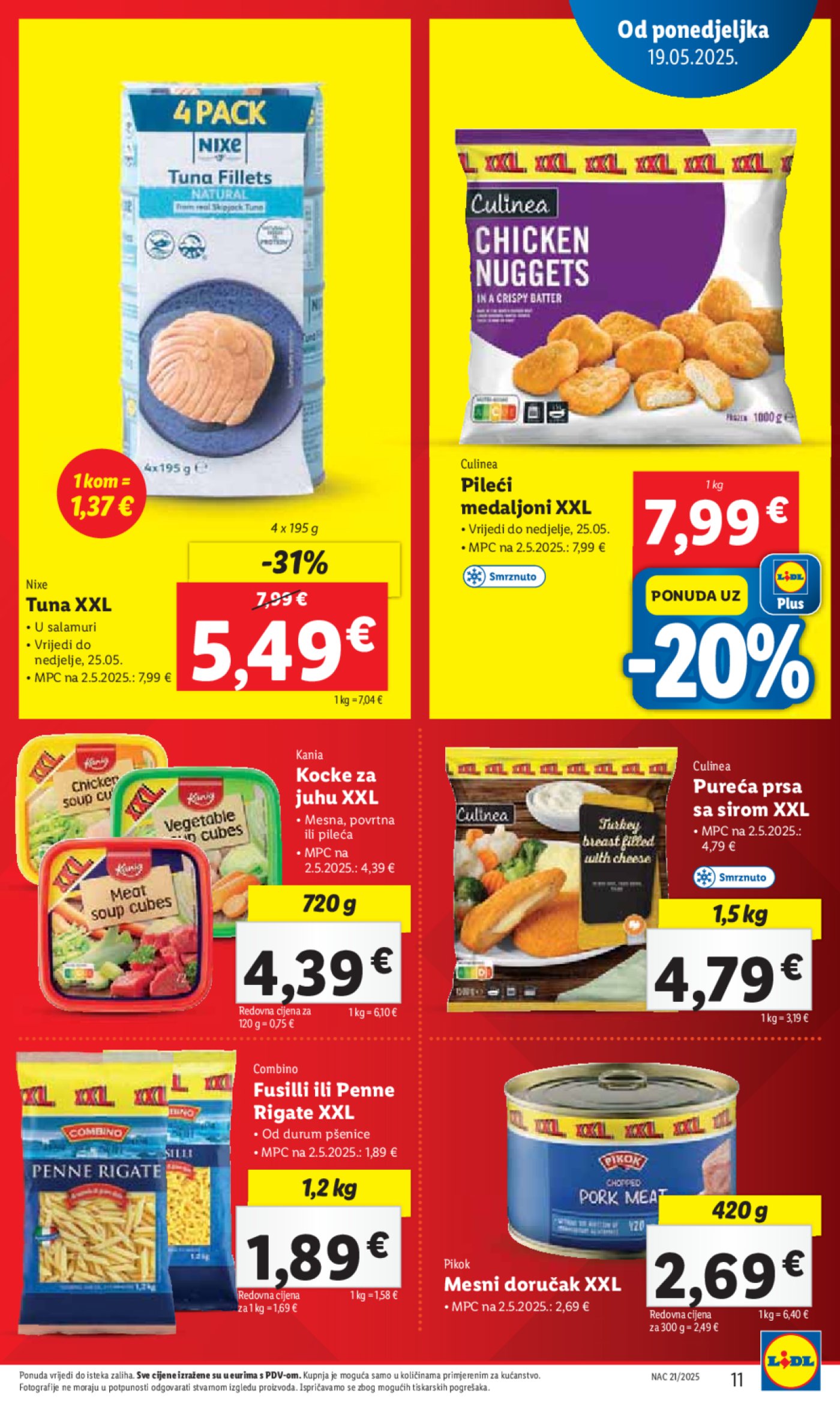 Lidl katalog Super ponuda od ponedjeljka 19.05.-25.05.2025.