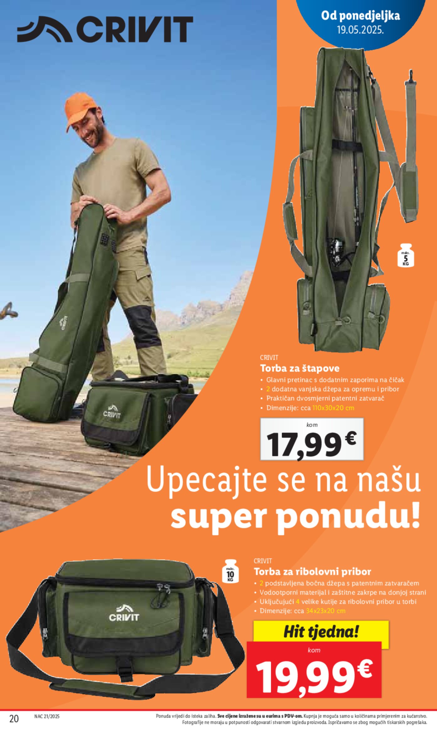 Lidl katalog Super ponuda od ponedjeljka 19.05.-25.05.2025.