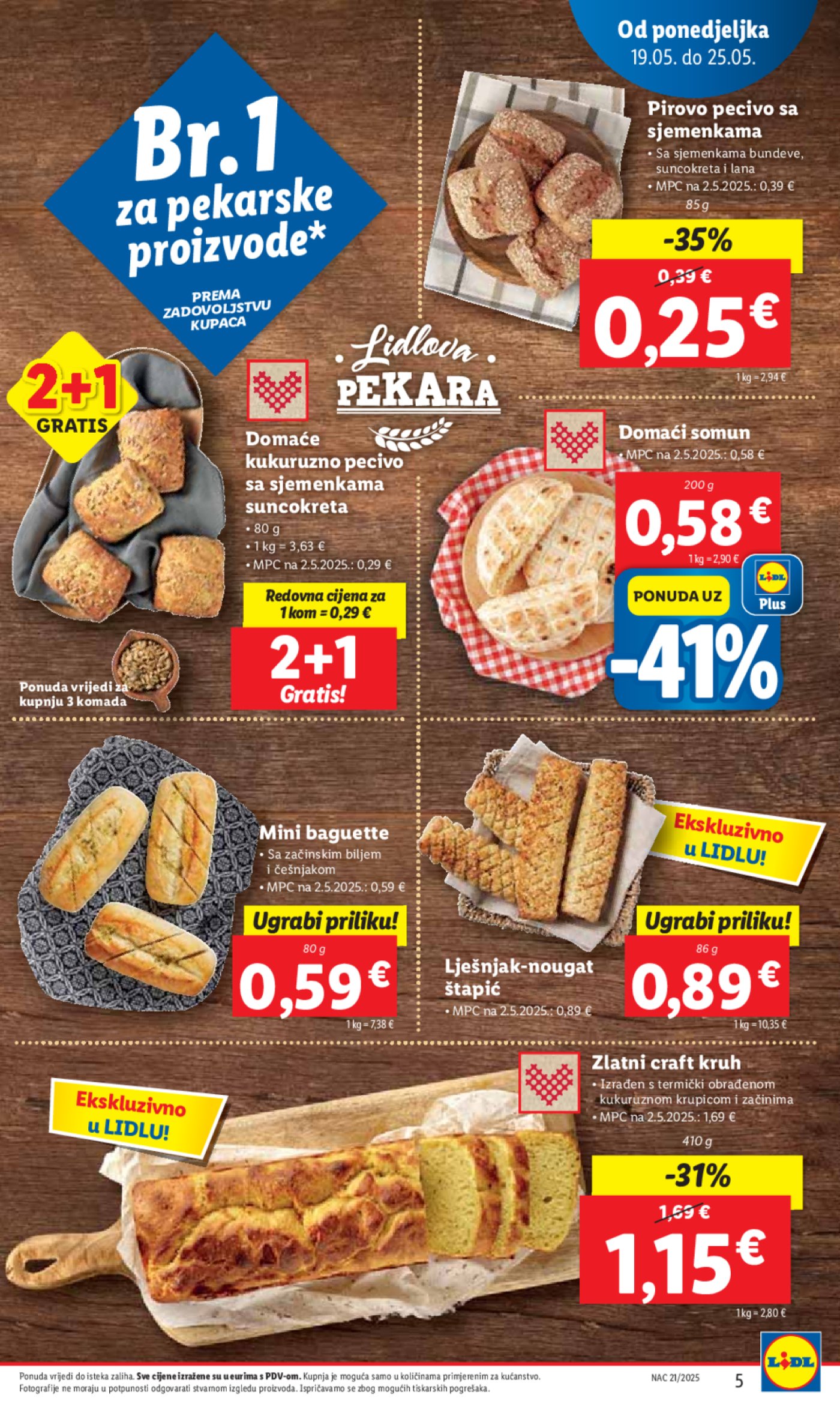 Lidl katalog Super ponuda od ponedjeljka 19.05.-25.05.2025.