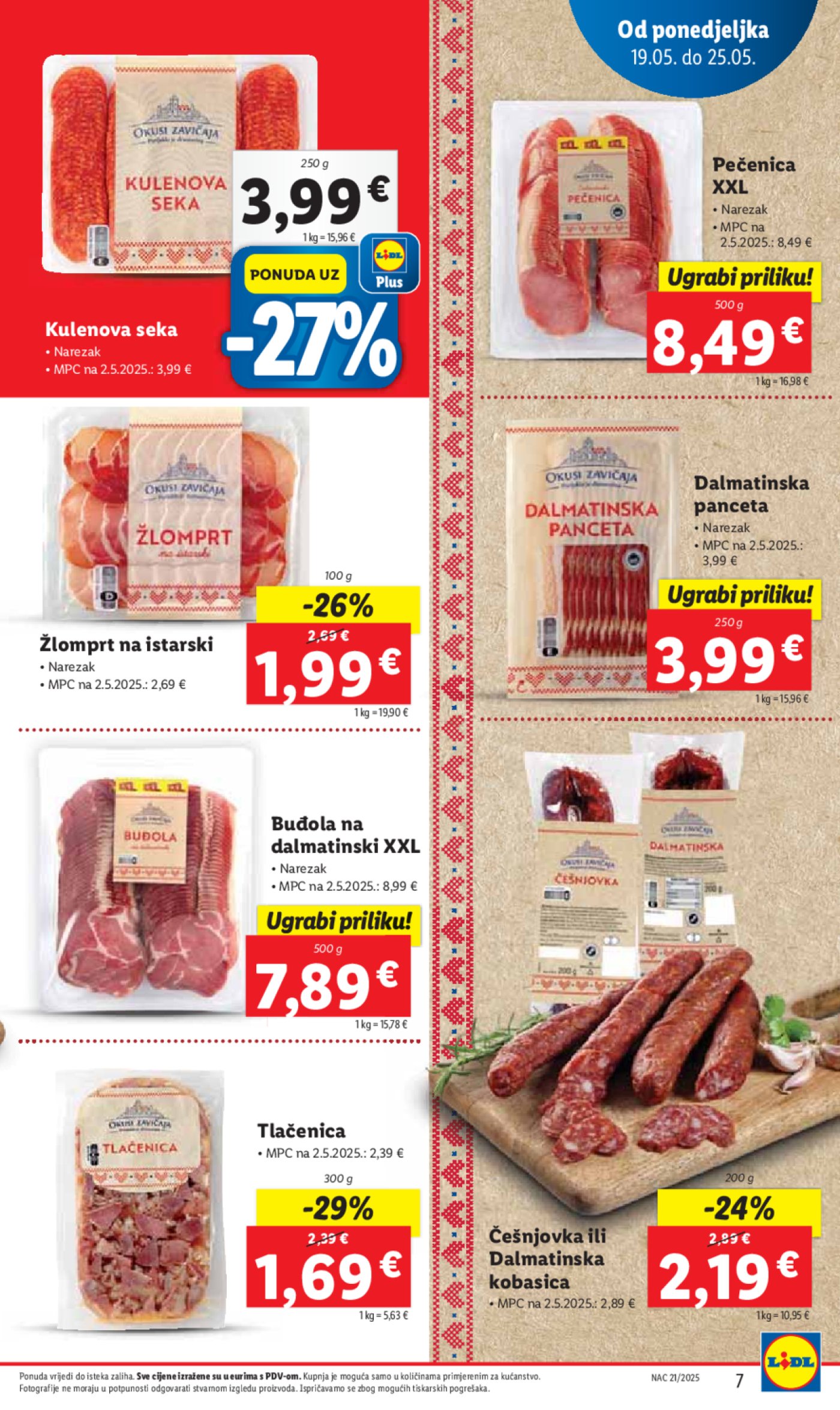 Lidl katalog Super ponuda od ponedjeljka 19.05.-25.05.2025.