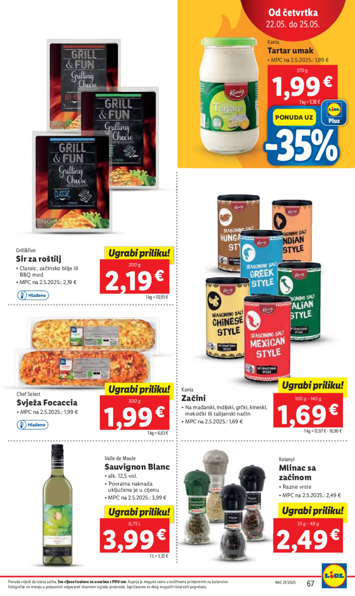 Lidl katalog Super ponuda od ponedjeljka 19.05.-25.05.2025.