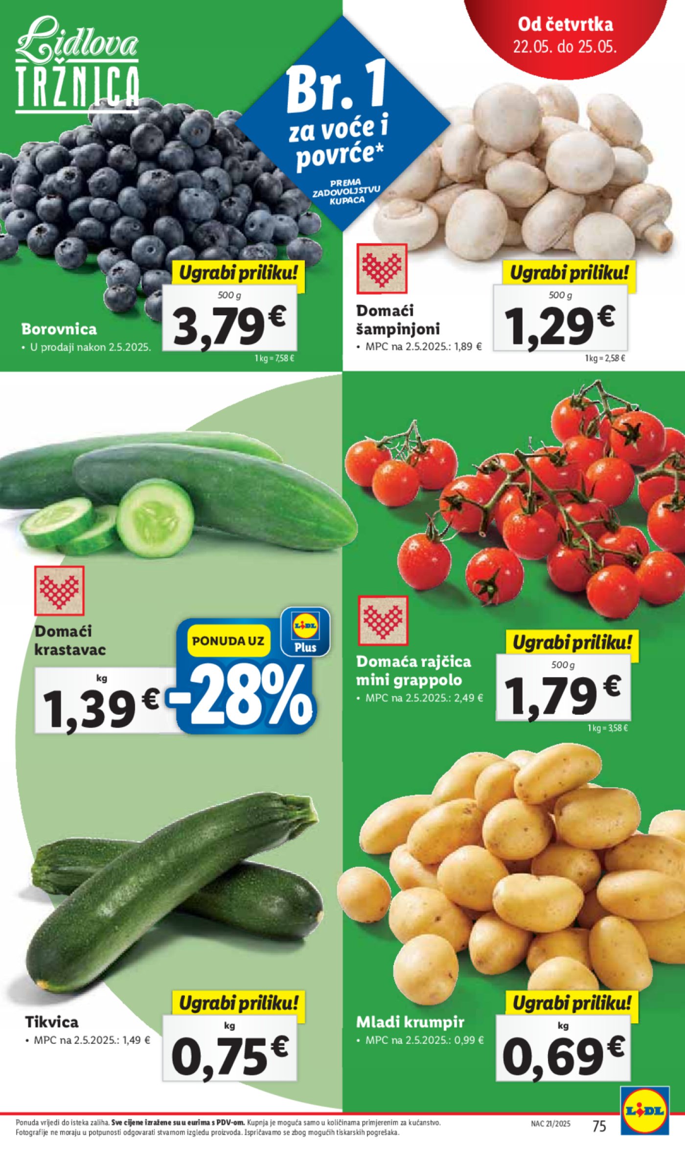 Lidl katalog Super ponuda od ponedjeljka 19.05.-25.05.2025.