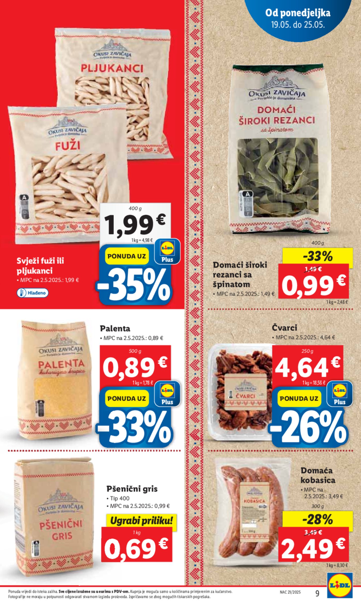 Lidl katalog Super ponuda od ponedjeljka 19.05.-25.05.2025.