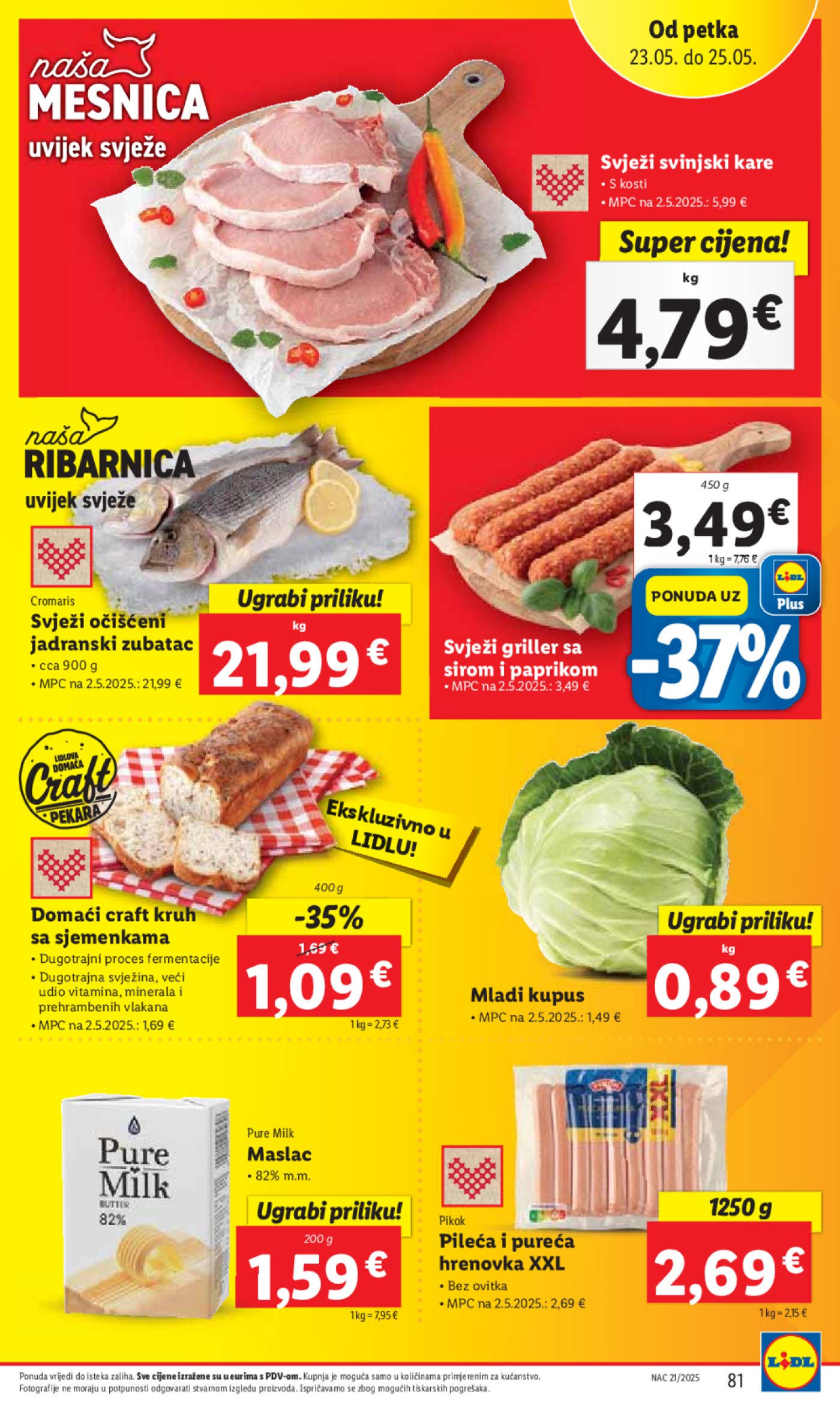 Lidl katalog Super ponuda od ponedjeljka 19.05.-25.05.2025.