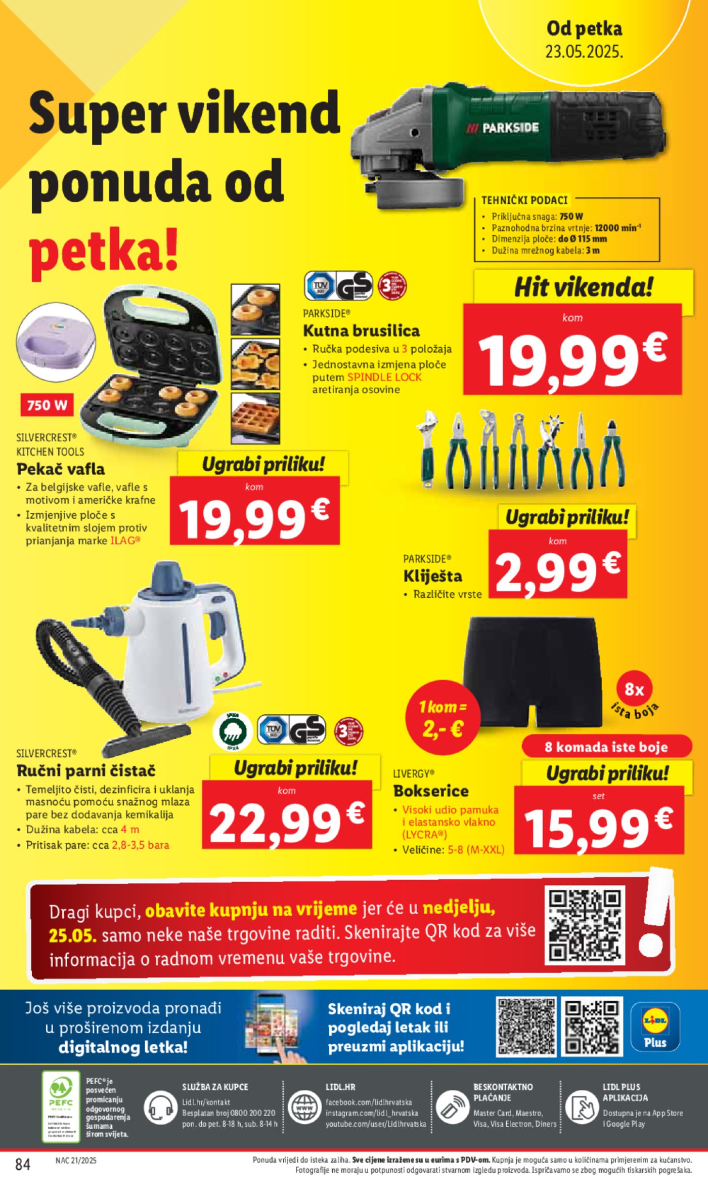 Lidl katalog Super ponuda od ponedjeljka 19.05.-25.05.2025.