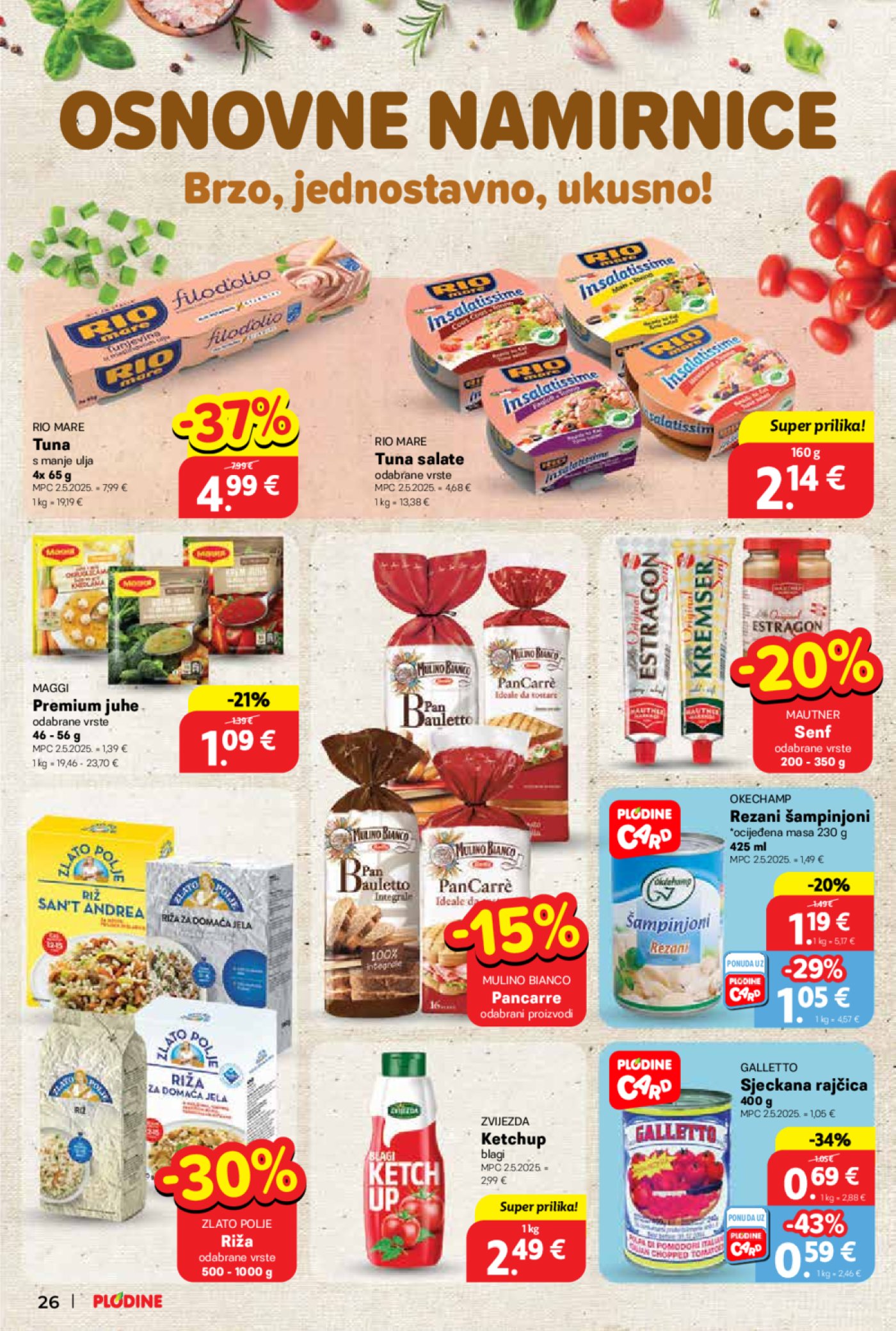 Plodine katalog Akcija 21.05.-27.05.2025.