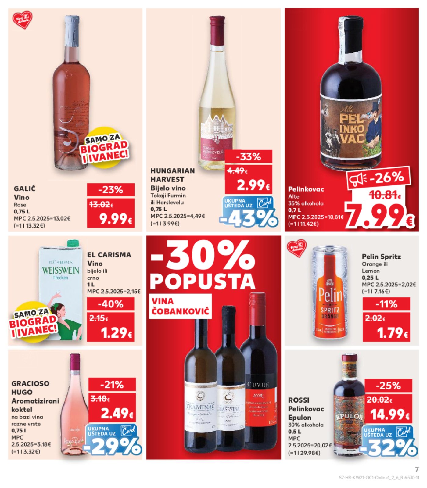 Kaufland katalog Kaufland marke 21.05.-27.05.2025. Biograd na Moru