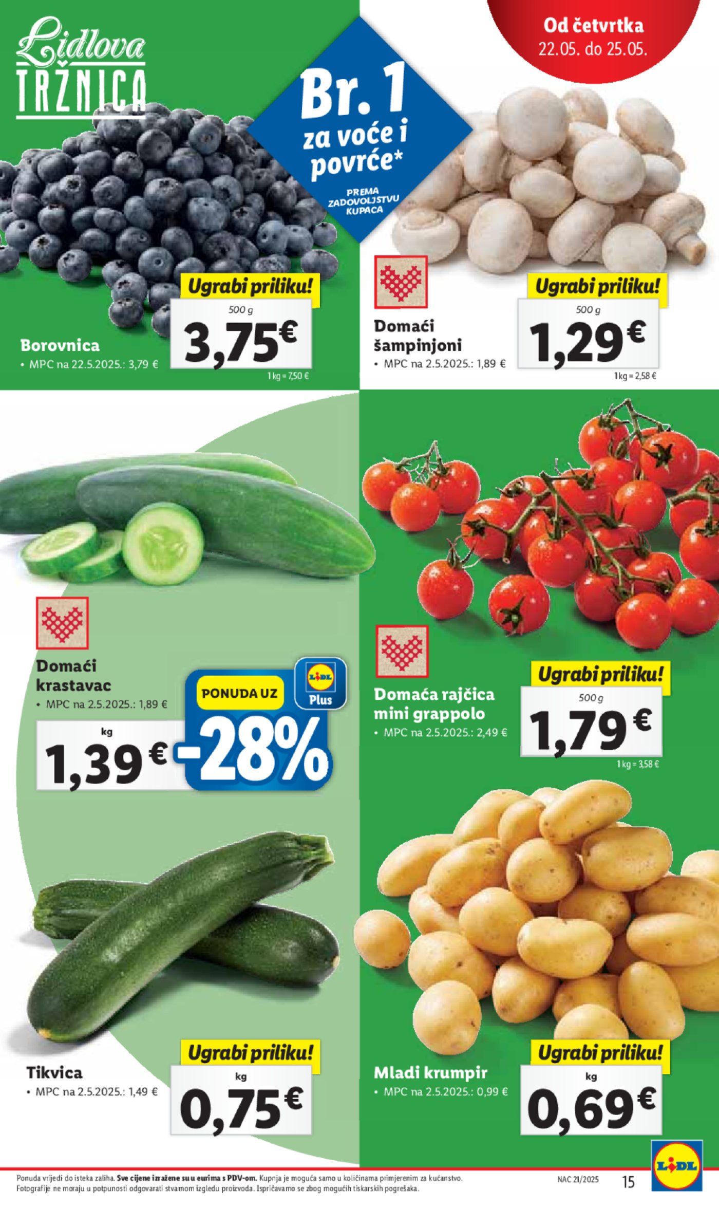 Lidl katalog Super ponuda od četvrtka 22.05.-25.05.2025.