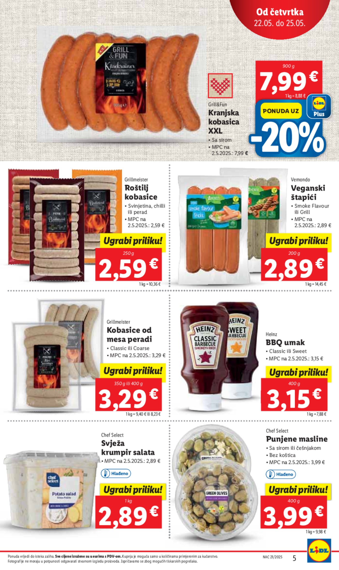 Lidl katalog Super ponuda od četvrtka 22.05.-25.05.2025.