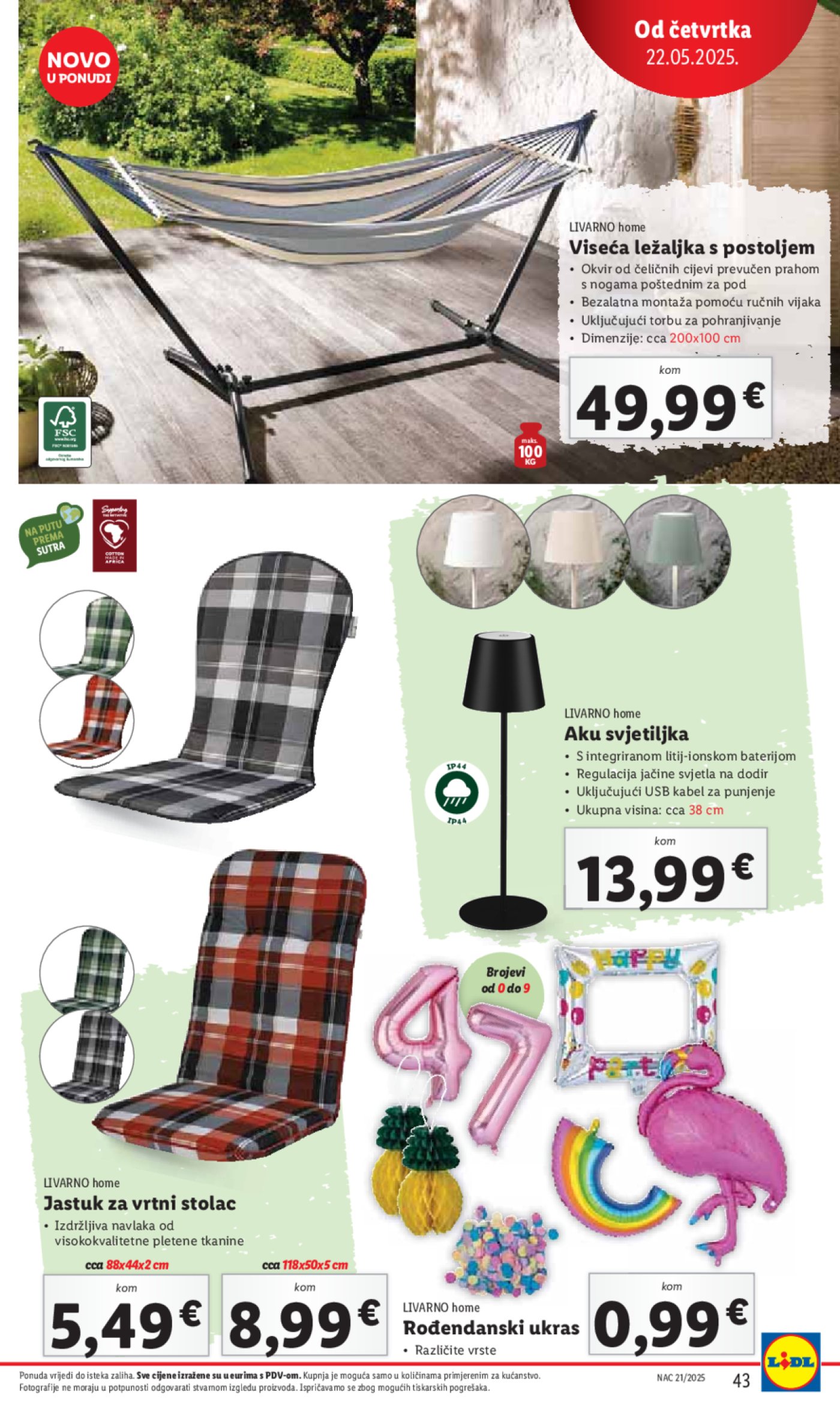 Lidl katalog Super ponuda od četvrtka 22.05.-25.05.2025.