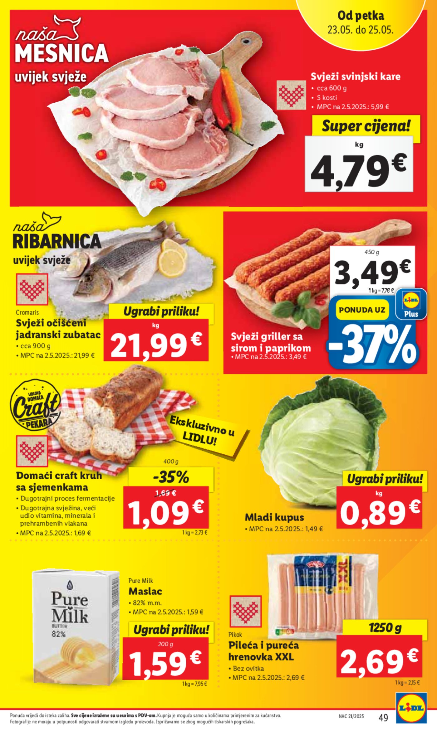 Lidl katalog Super ponuda od četvrtka 22.05.-25.05.2025.