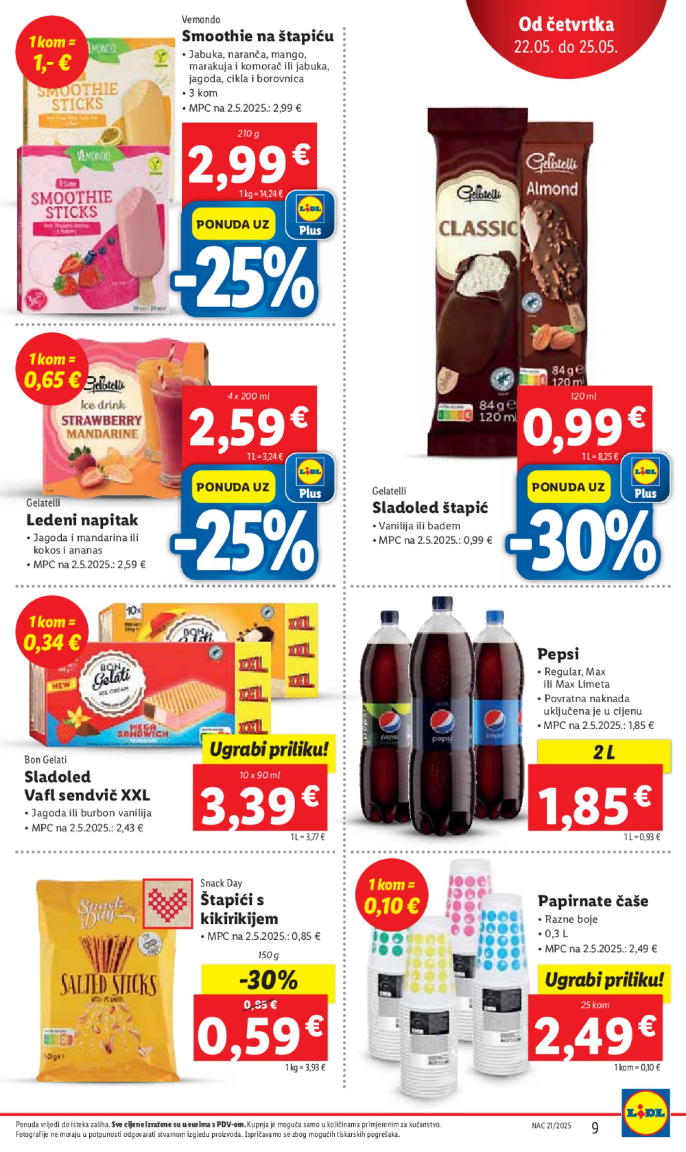 Lidl katalog Super ponuda od četvrtka 22.05.-25.05.2025.