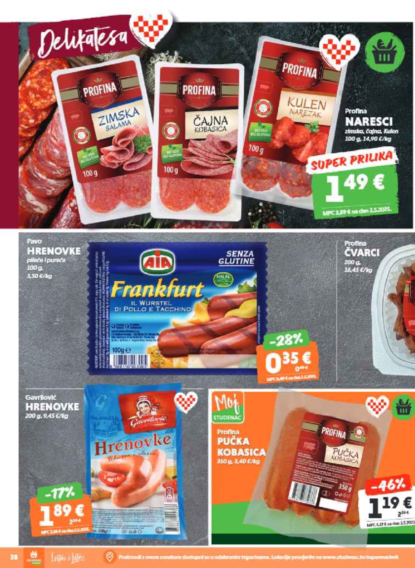 Studenac katalog Akcija 22.05.-28.05.2025.