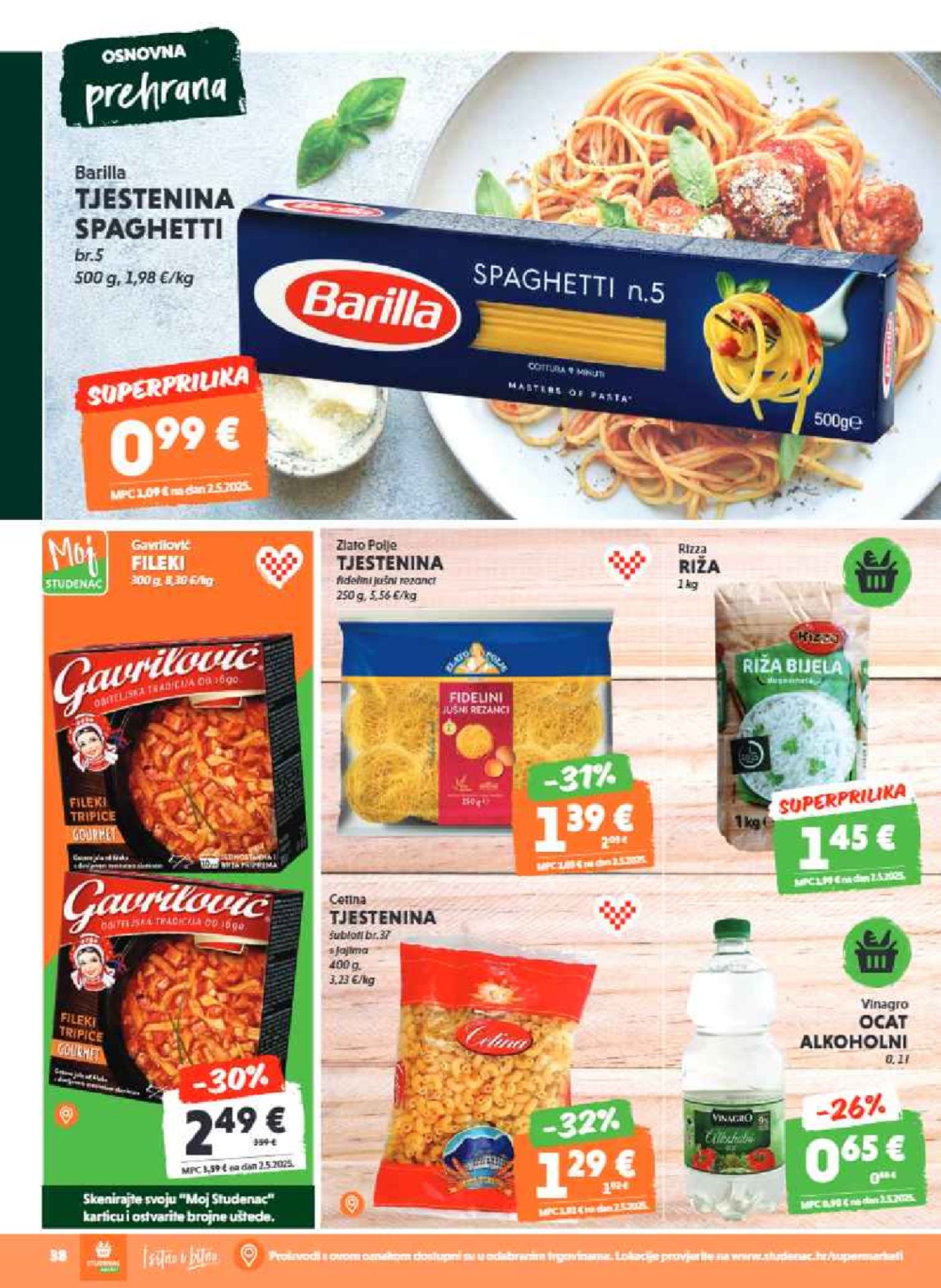 Studenac katalog Akcija 22.05.-28.05.2025.