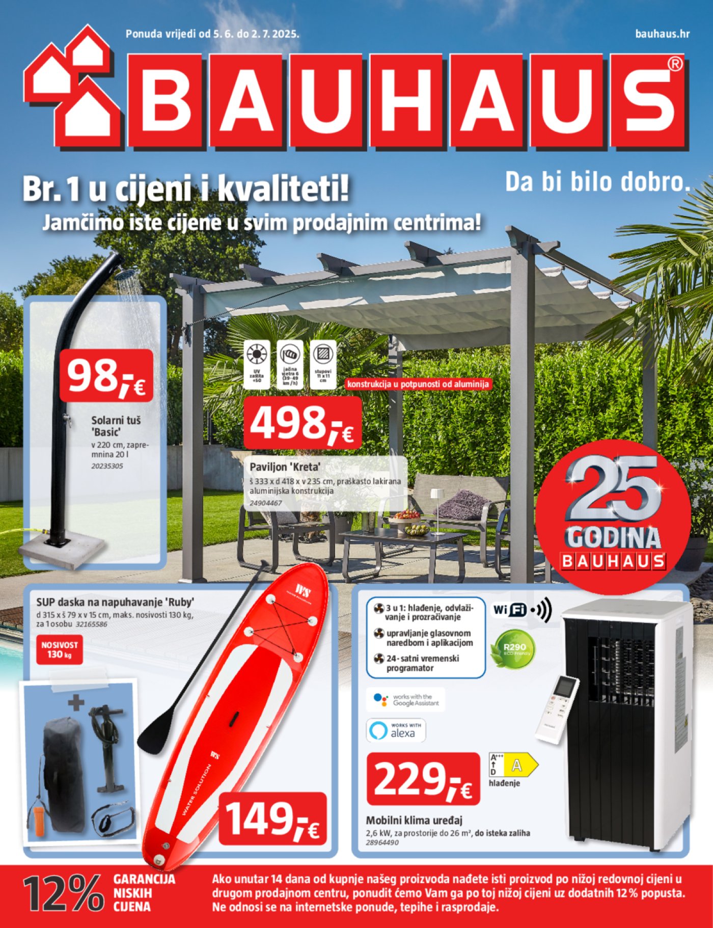 Bauhaus katalog Akcija 05.06. - 02.07.2025.