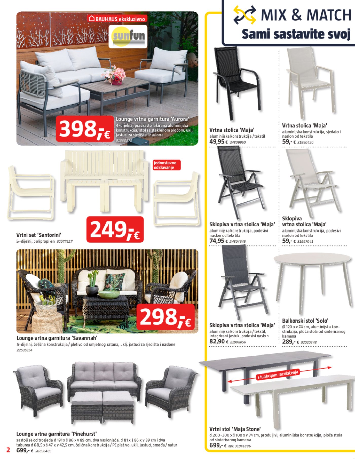 Bauhaus katalog Akcija 05.06. - 02.07.2025.