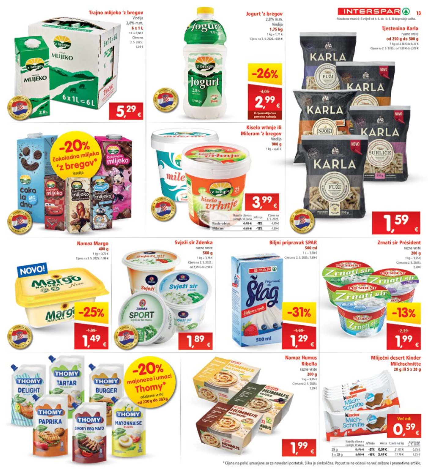 INTERSPAR katalog akcija 04.06.-10.06.2025.