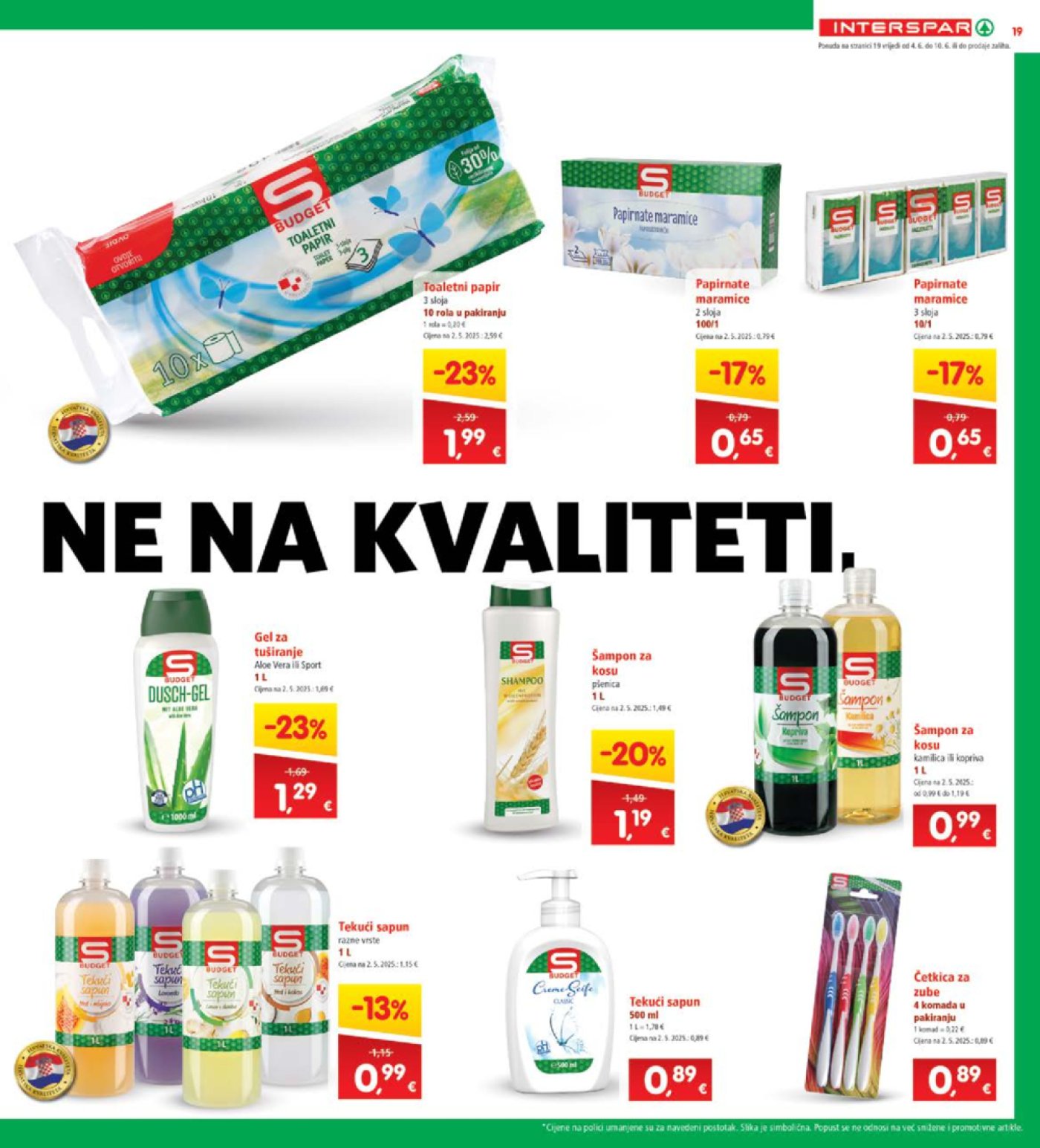 INTERSPAR katalog akcija 04.06.-10.06.2025.