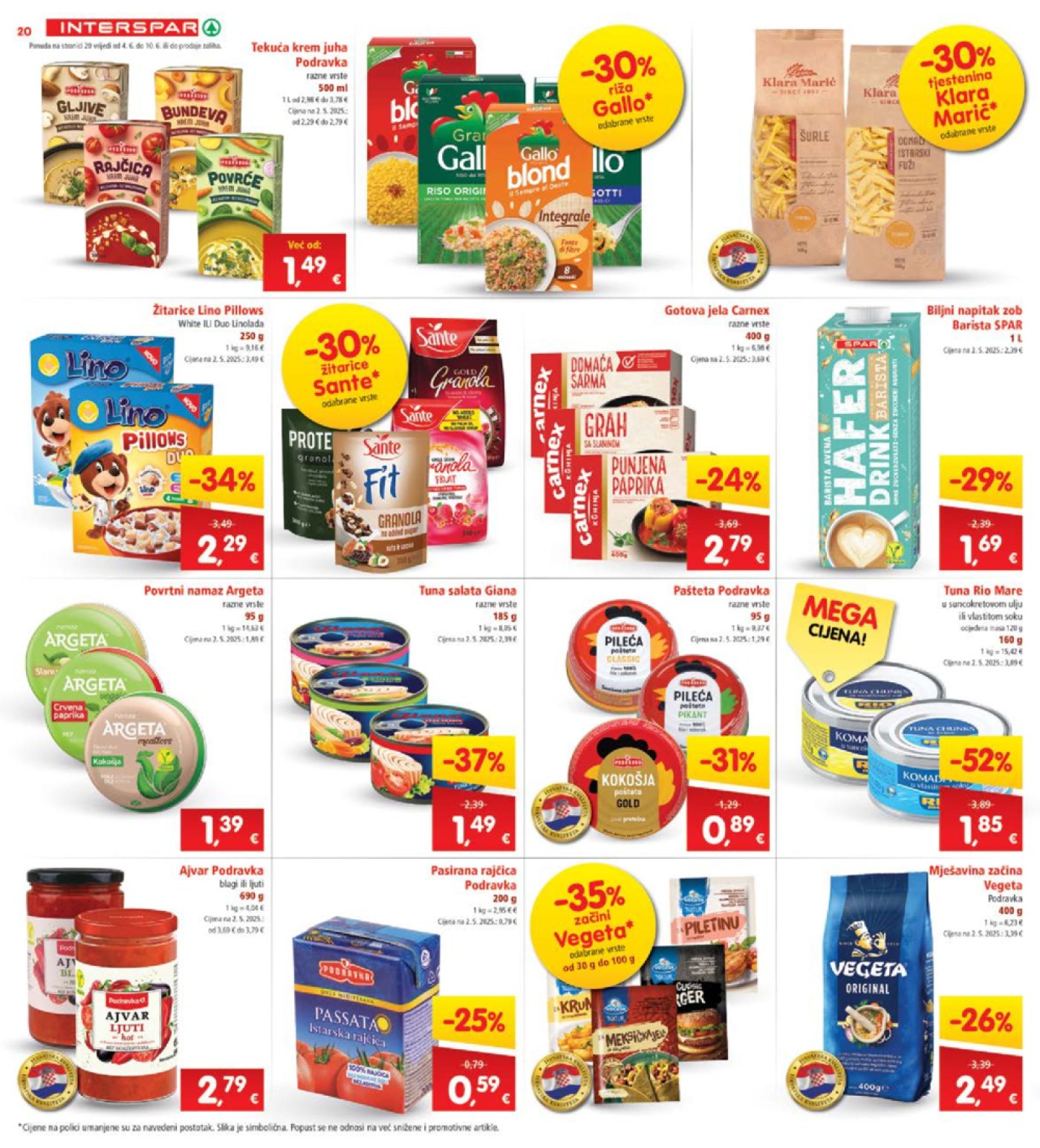 INTERSPAR katalog akcija 04.06.-10.06.2025.