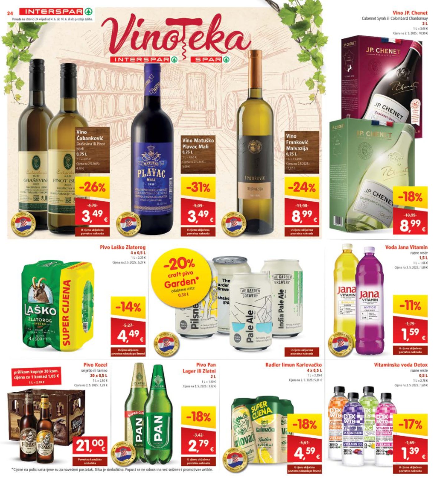 INTERSPAR katalog akcija 04.06.-10.06.2025.