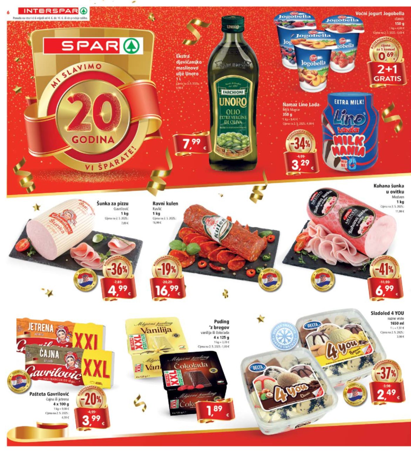 INTERSPAR katalog akcija 04.06.-10.06.2025.