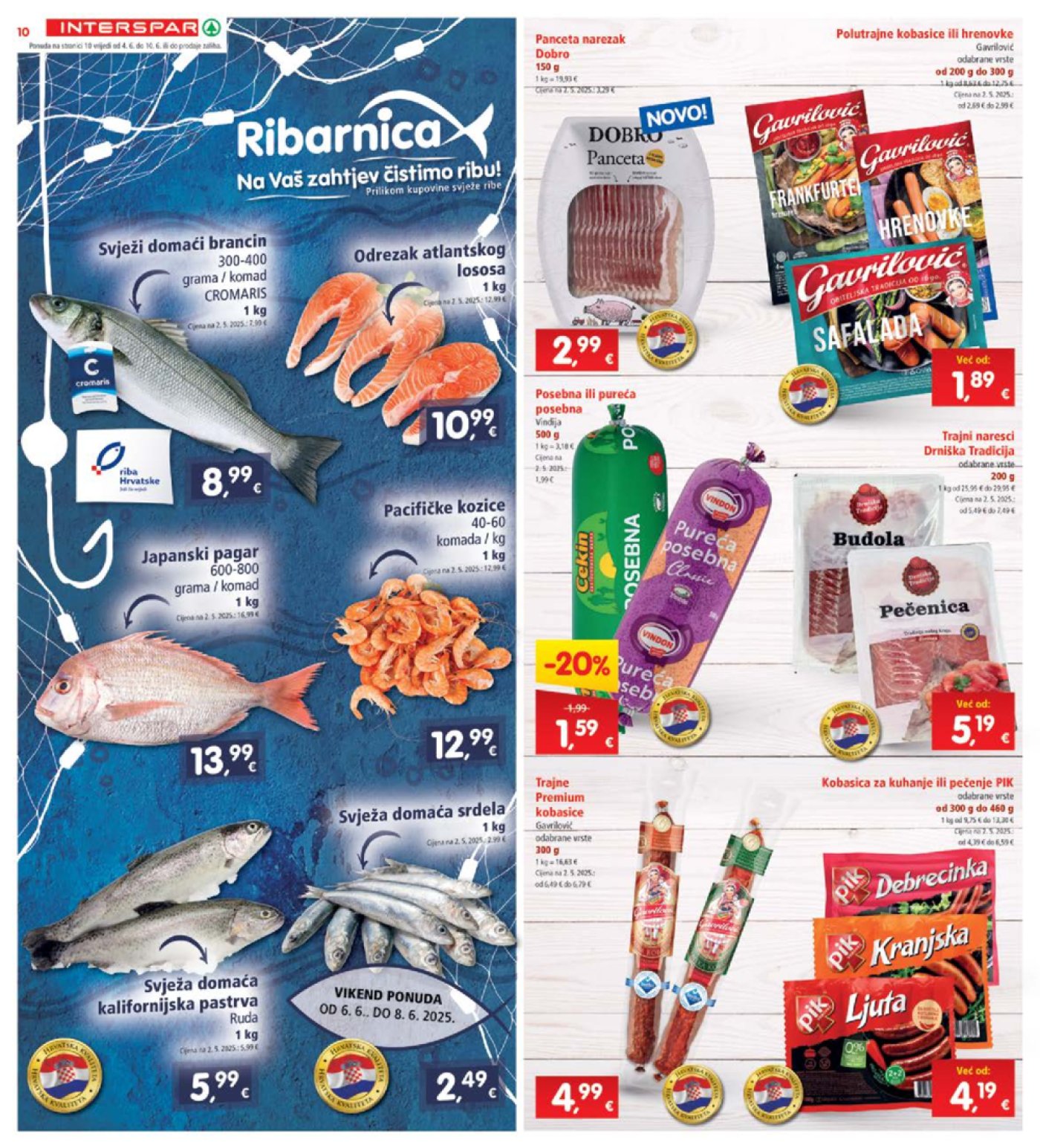 INTERSPAR katalog akcija 04.06.-10.06.2025.