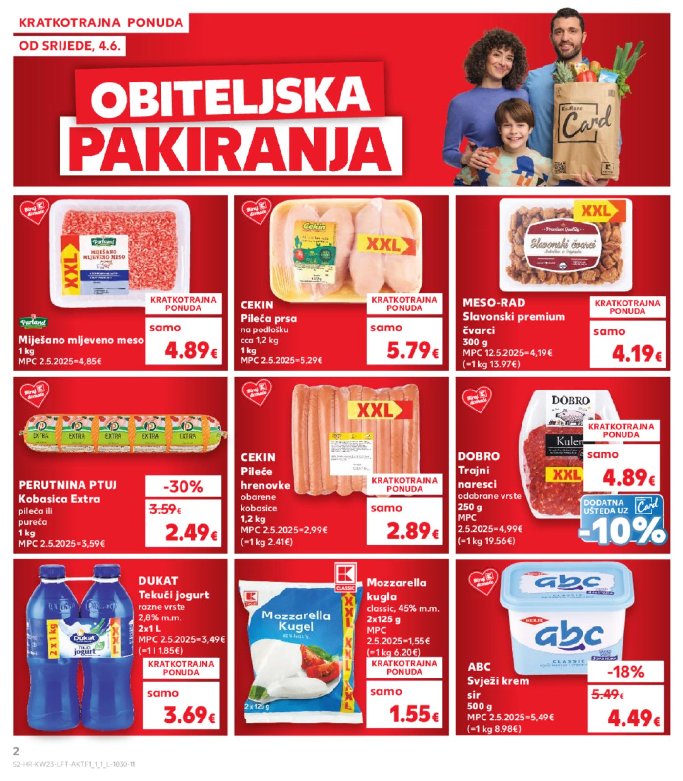Kaufland katalog Akcija 04.06.-10.06.2025. Odabrane poslovnice