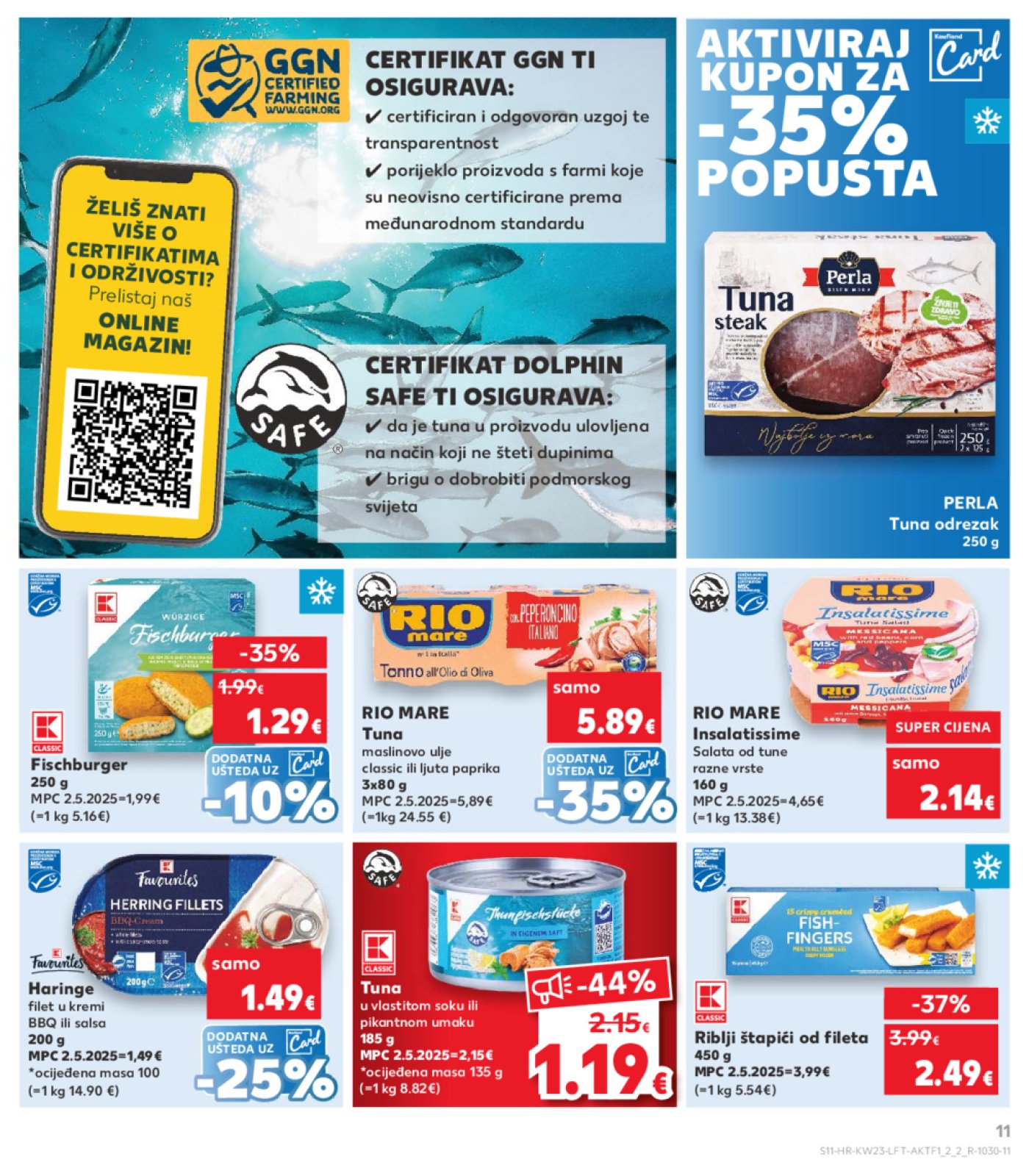 Kaufland katalog Akcija 04.06.-10.06.2025. Odabrane poslovnice