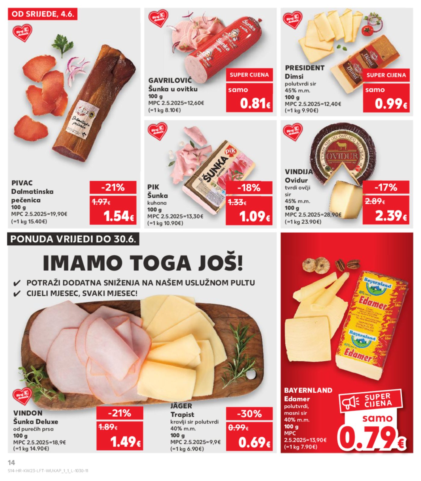 Kaufland katalog Akcija 04.06.-10.06.2025. Odabrane poslovnice