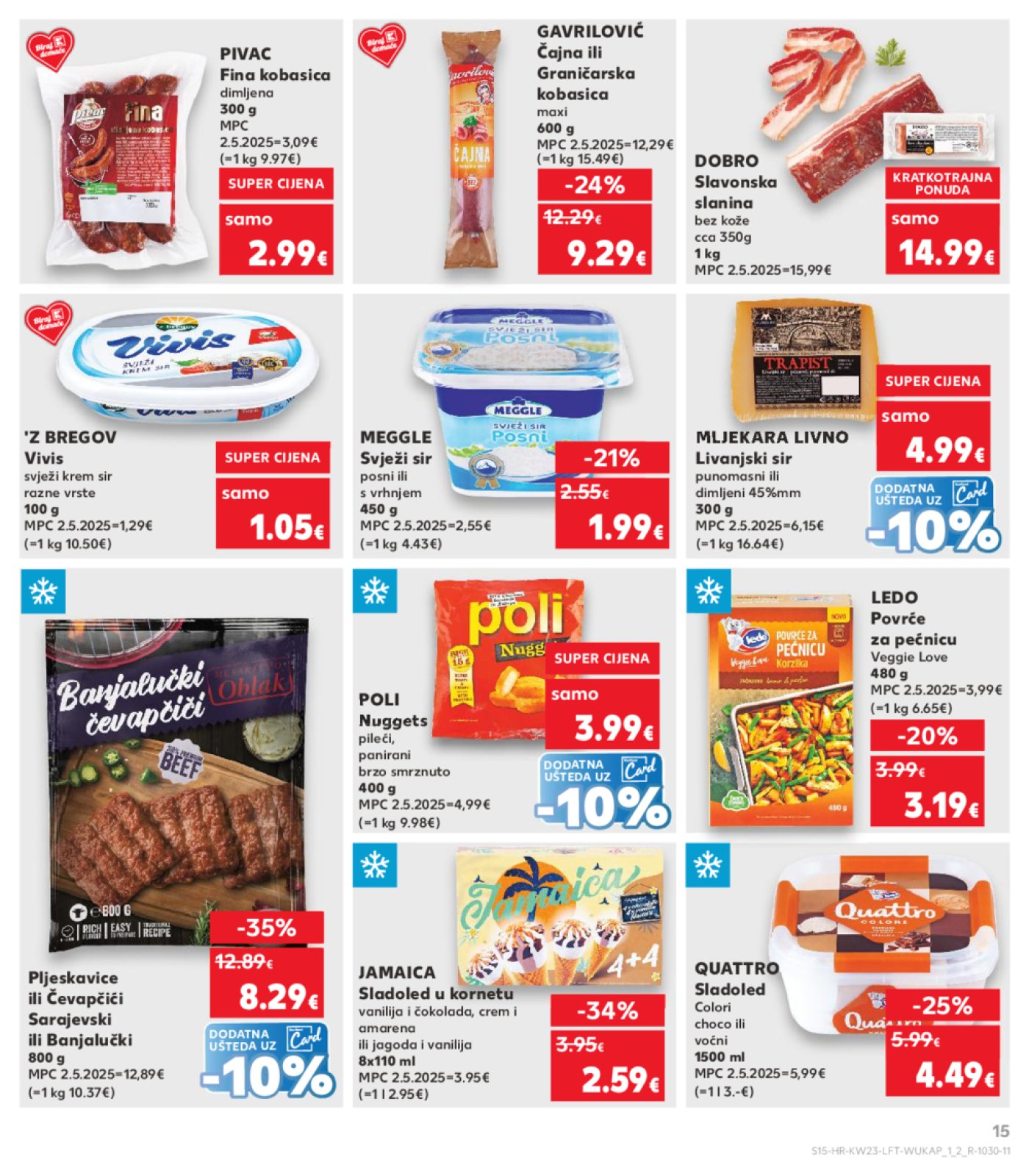 Kaufland katalog Akcija 04.06.-10.06.2025. Odabrane poslovnice