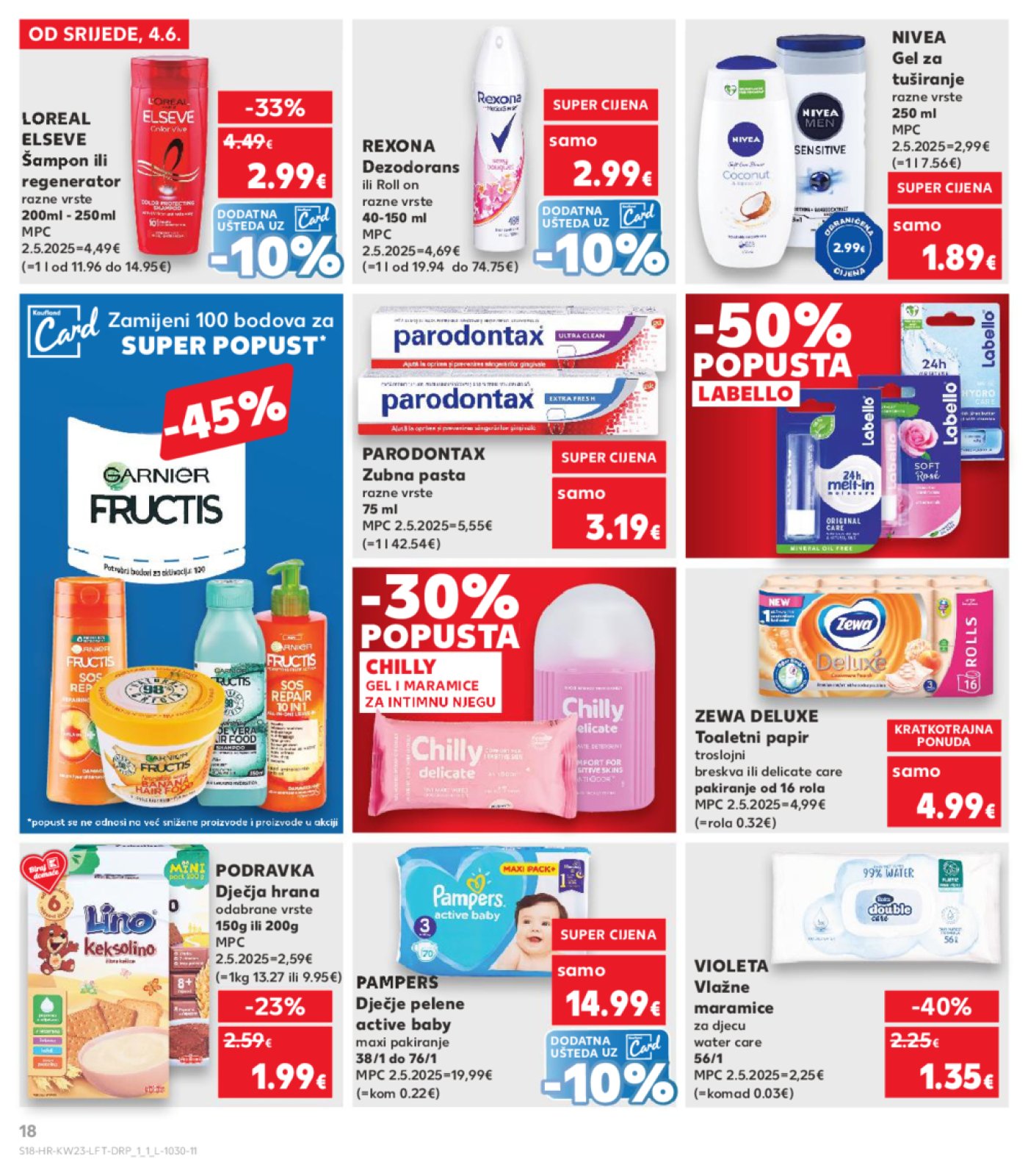 Kaufland katalog Akcija 04.06.-10.06.2025. Odabrane poslovnice