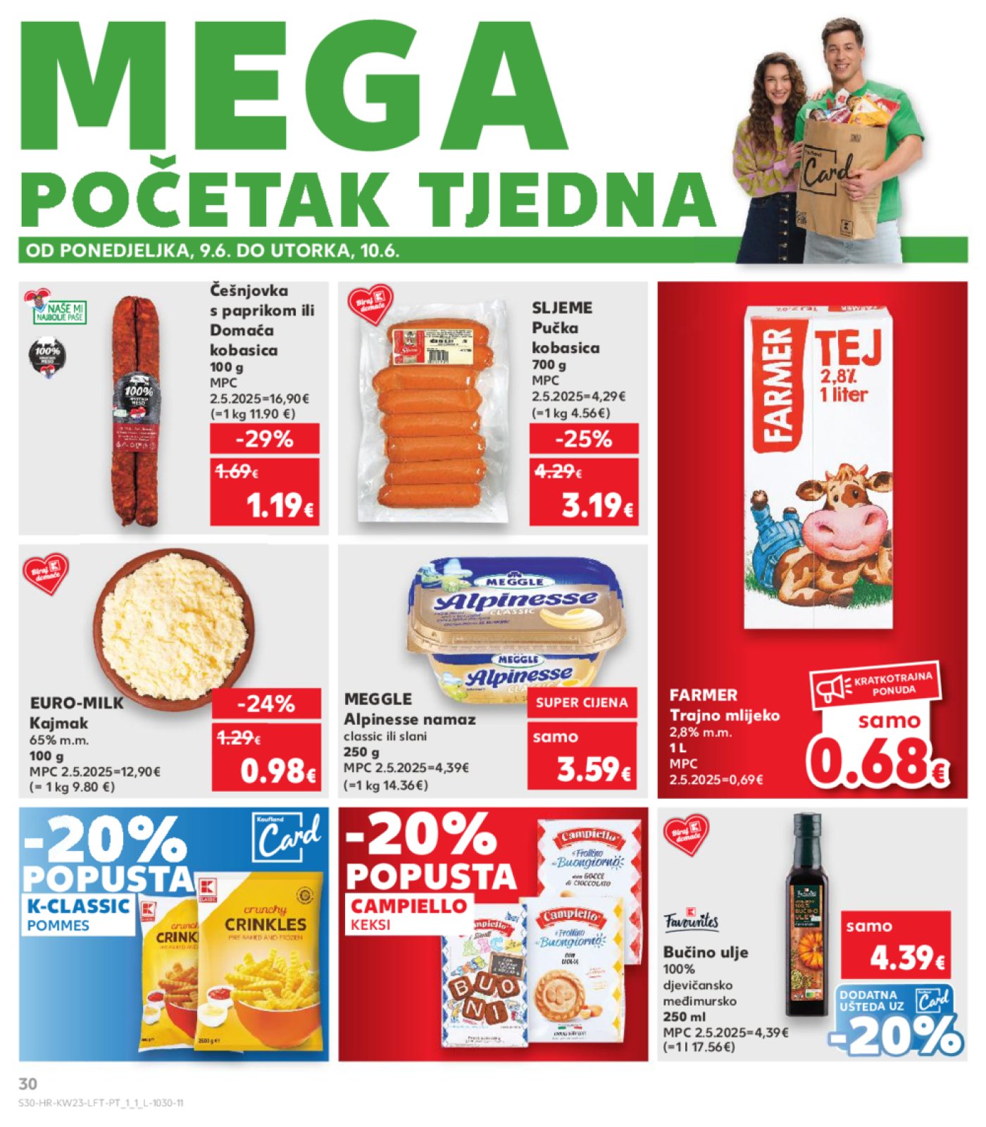 Kaufland katalog Akcija 04.06.-10.06.2025. Odabrane poslovnice