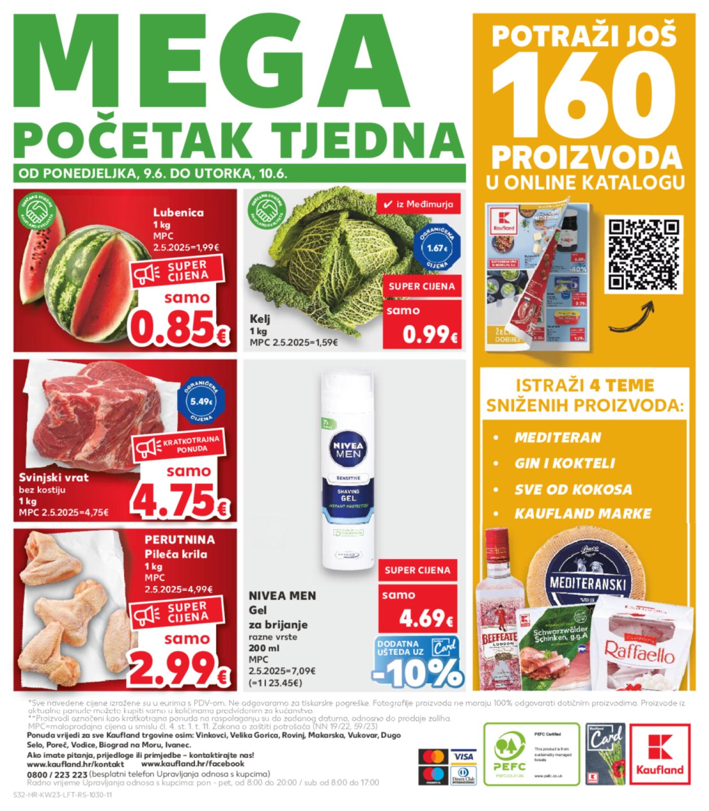 Kaufland katalog Akcija 04.06.-10.06.2025. Odabrane poslovnice