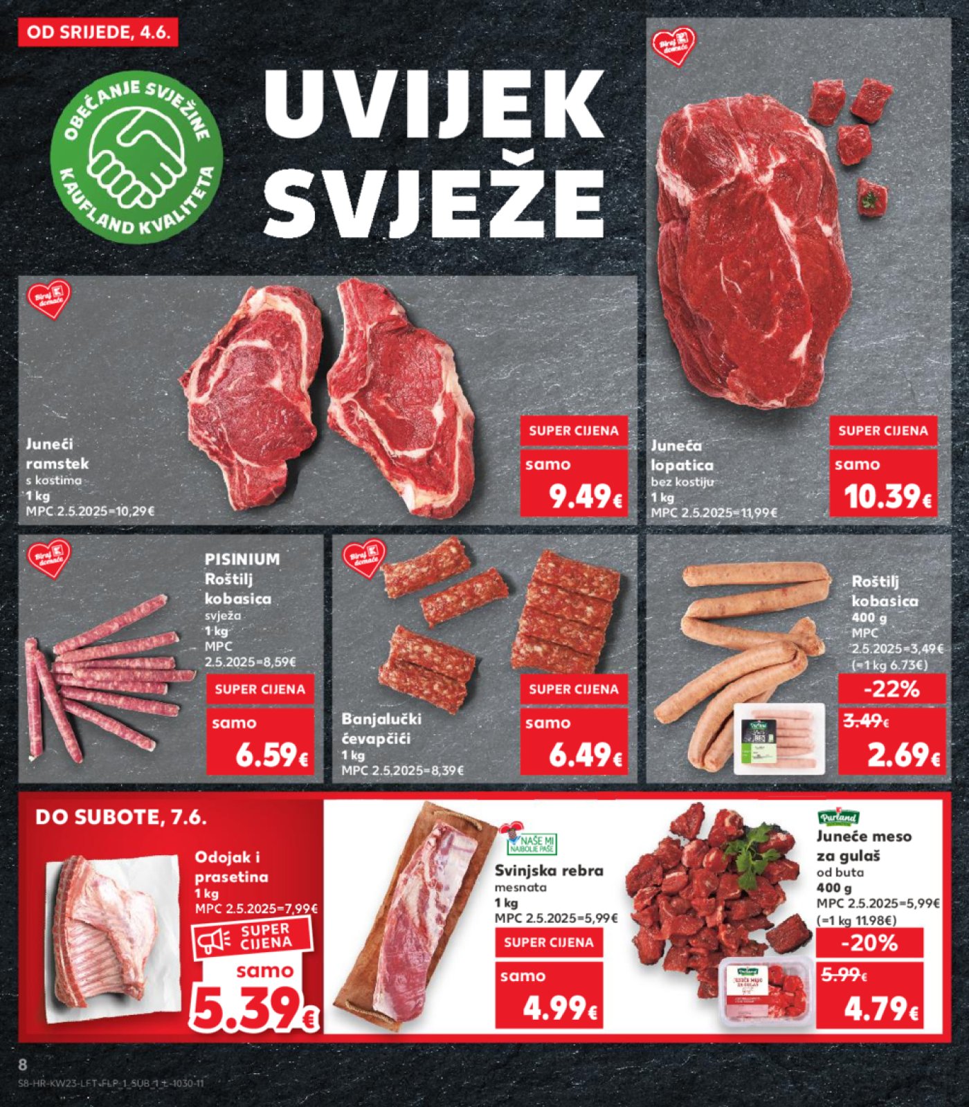 Kaufland katalog Akcija 04.06.-10.06.2025. Odabrane poslovnice